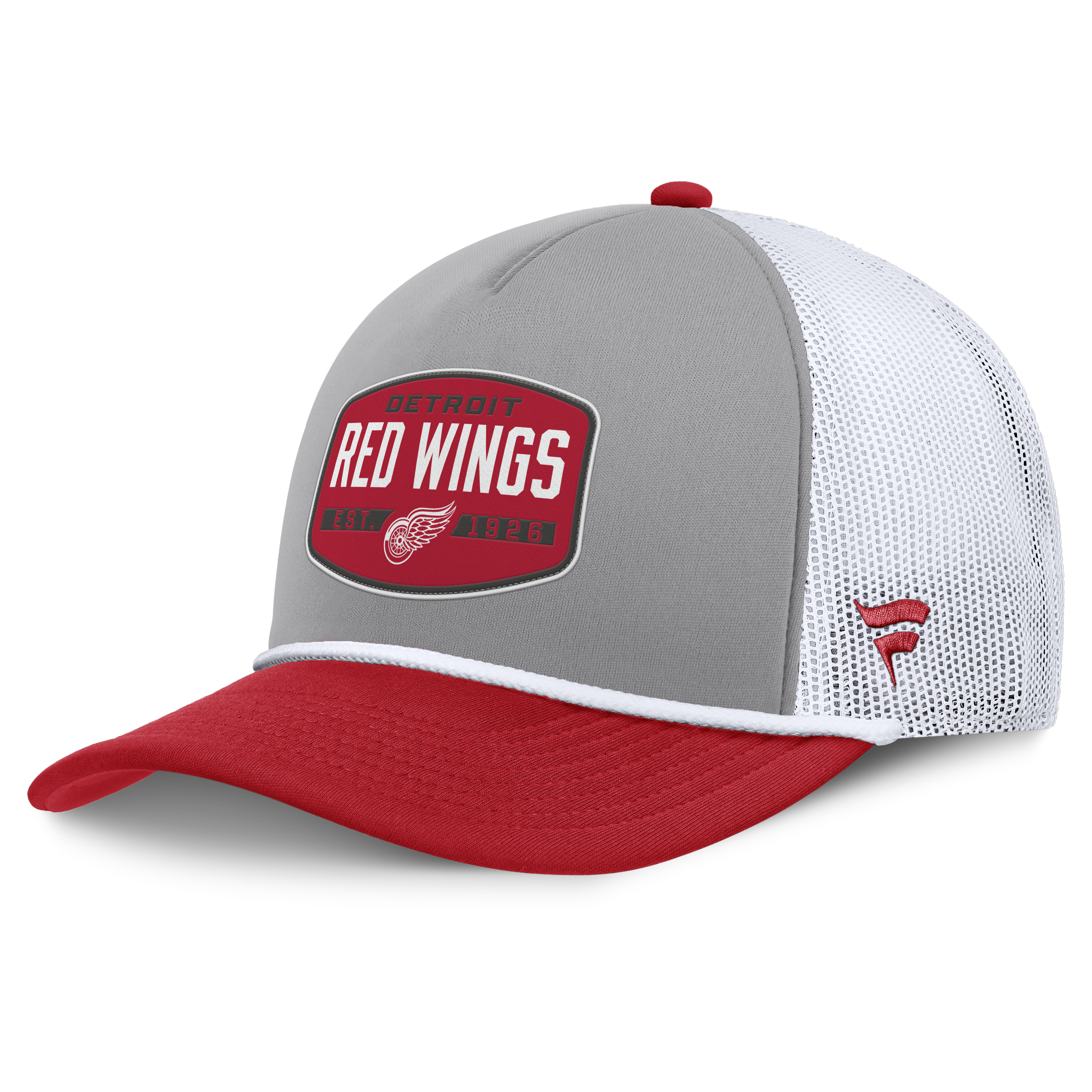 Fanatics Detroit Red Wings Course Adjustable Foam Front A-Frame Meshaback Hat