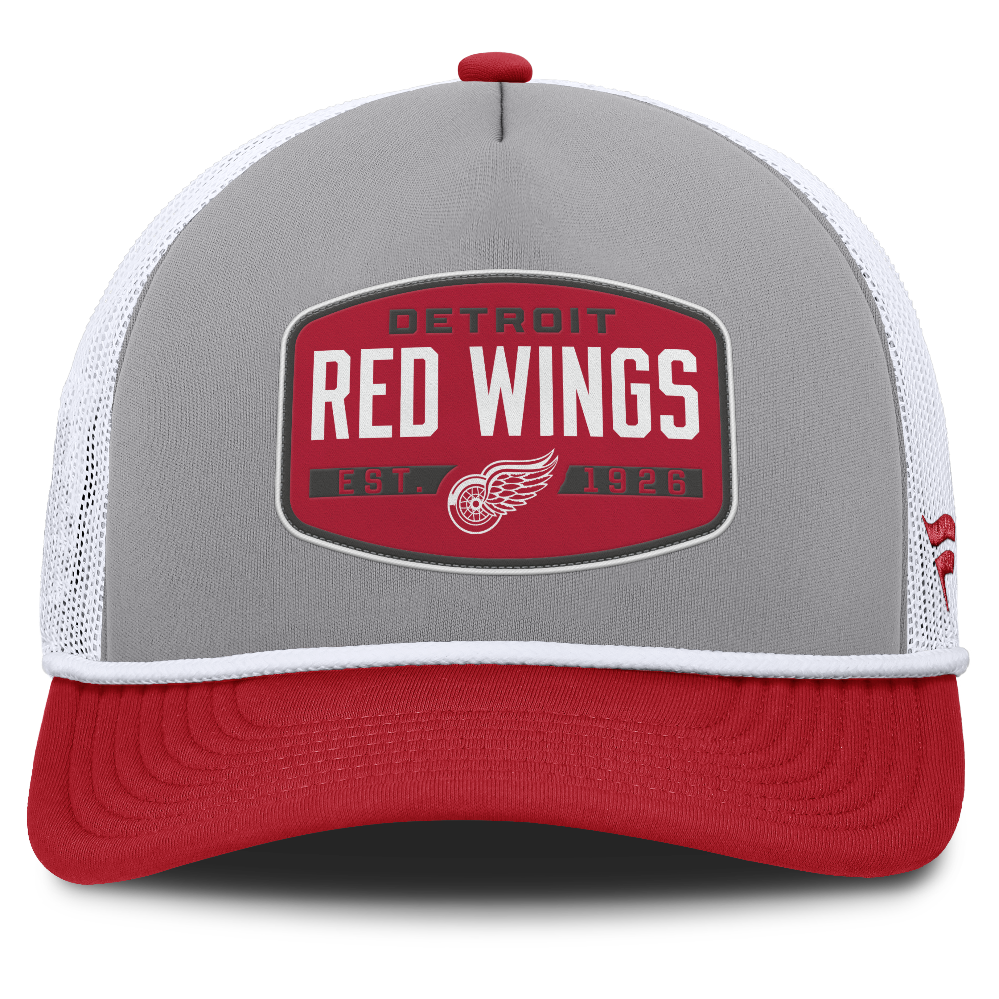 Fanatics Detroit Red Wings Course Adjustable Foam Front A-Frame Meshaback Hat