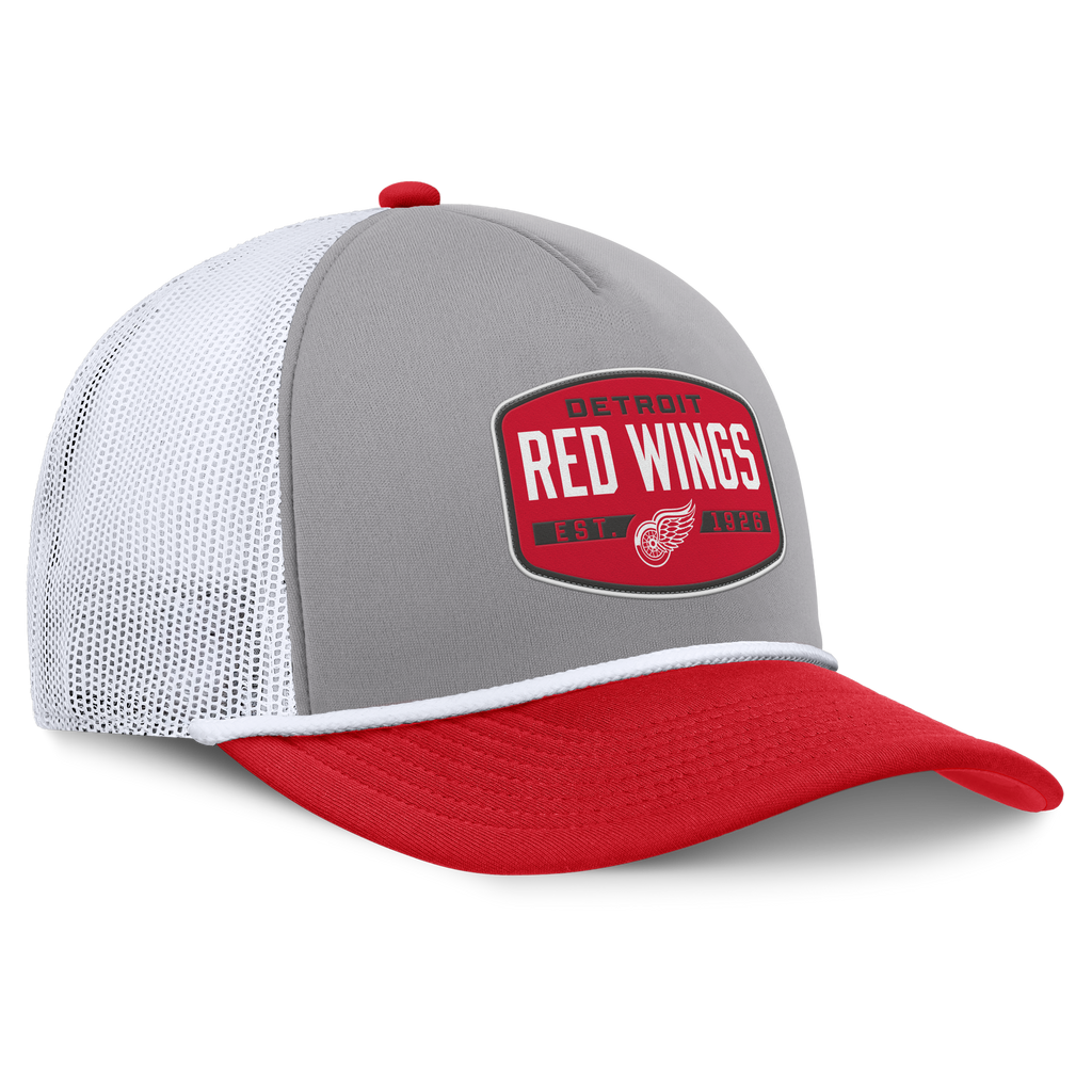 Fanatics Detroit Red Wings Course Adjustable Foam Front A-Frame Meshaback Hat