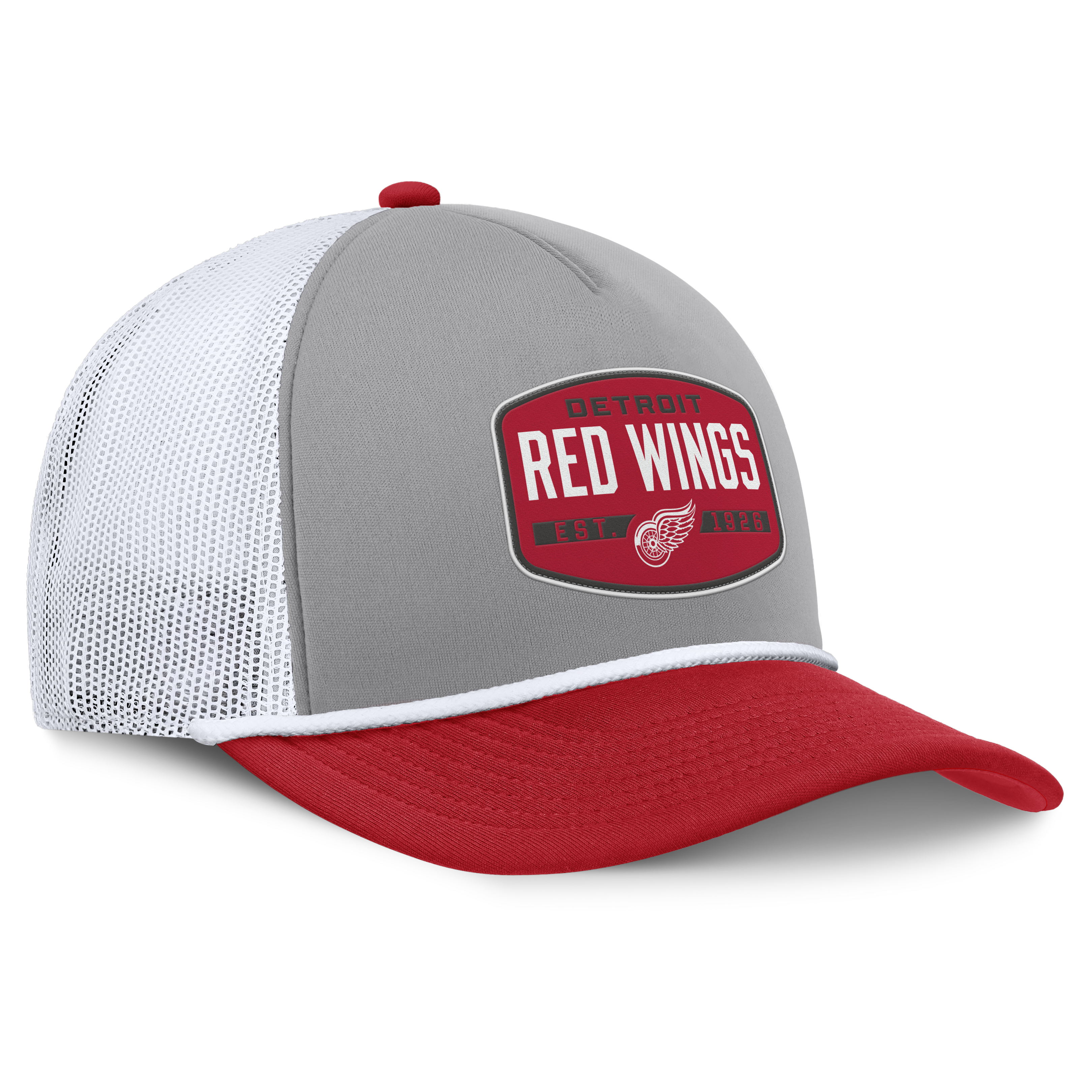 Fanatics Detroit Red Wings Course Adjustable Foam Front A-Frame Meshaback Hat