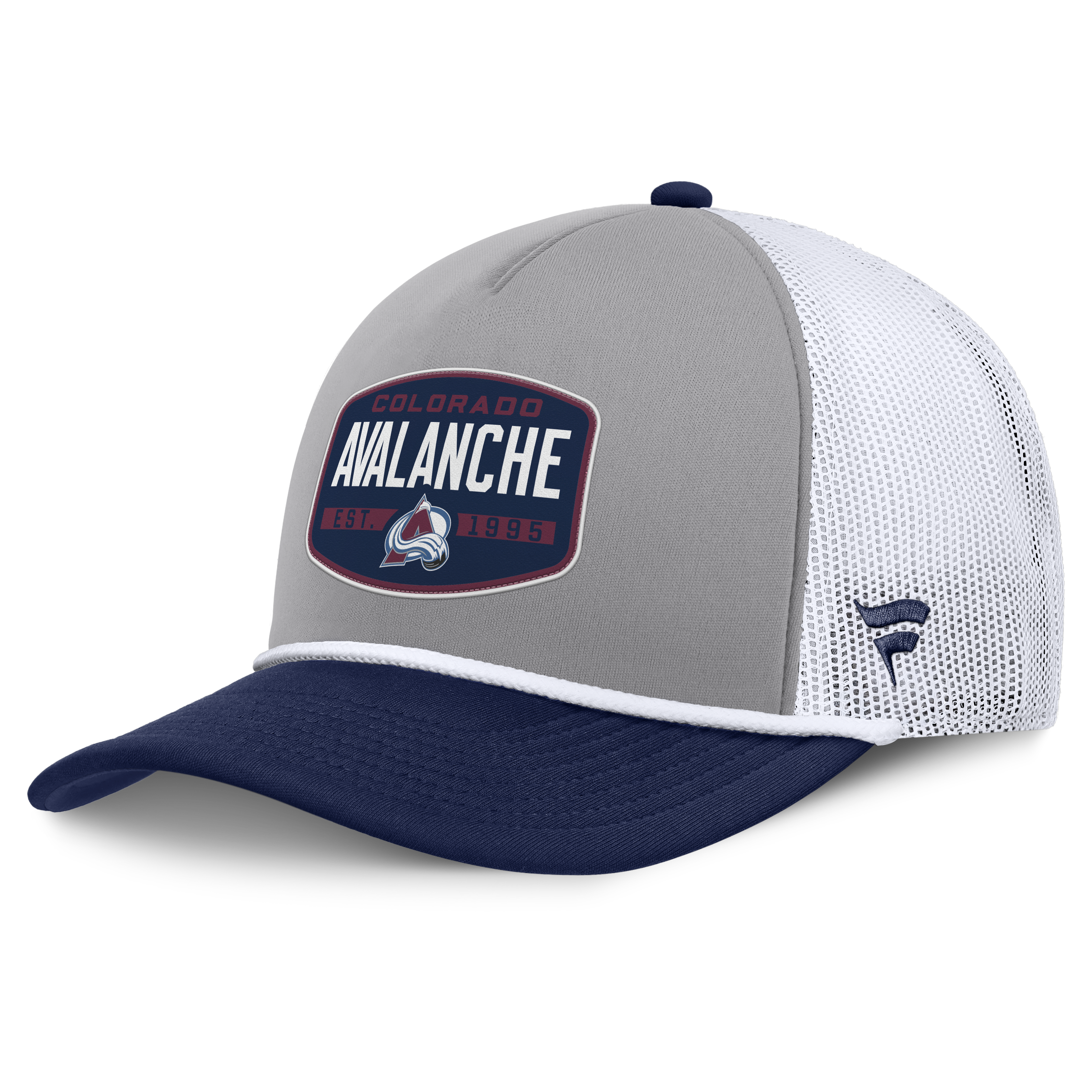 Fanatics Colorado Avalanche Course Adjustable Foam Front A-Frame Meshaback Hat