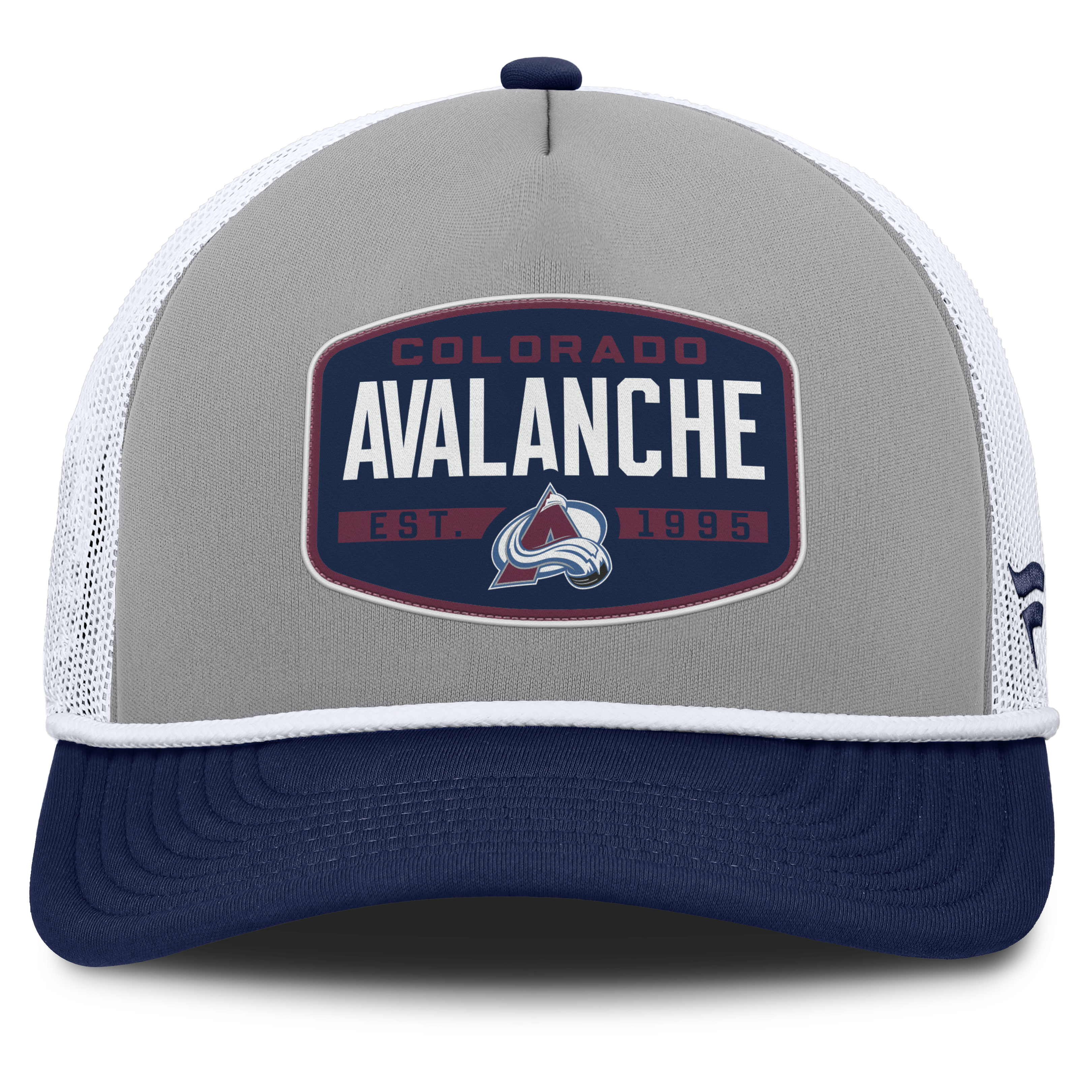 Fanatics Colorado Avalanche Course Adjustable Foam Front A-Frame Meshaback Hat