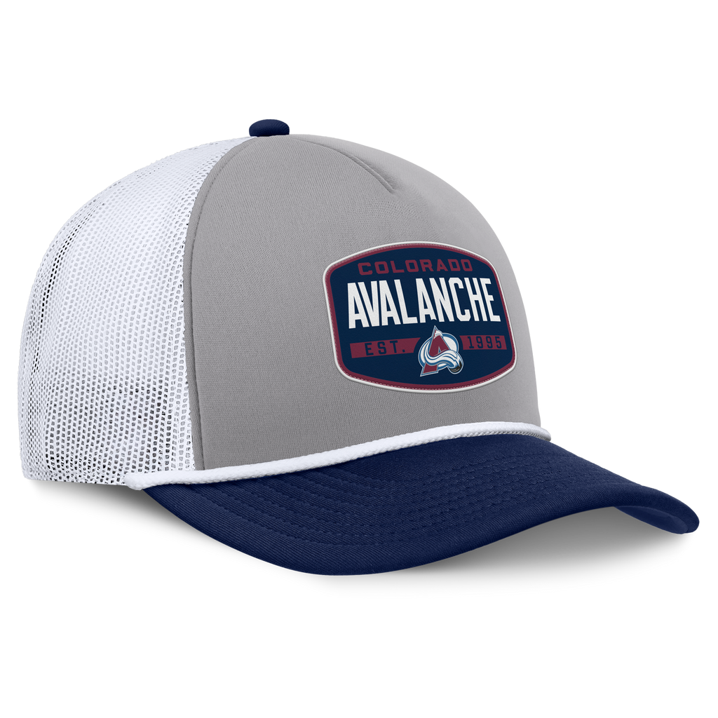 Fanatics Colorado Avalanche Course Adjustable Foam Front A-Frame Meshaback Hat