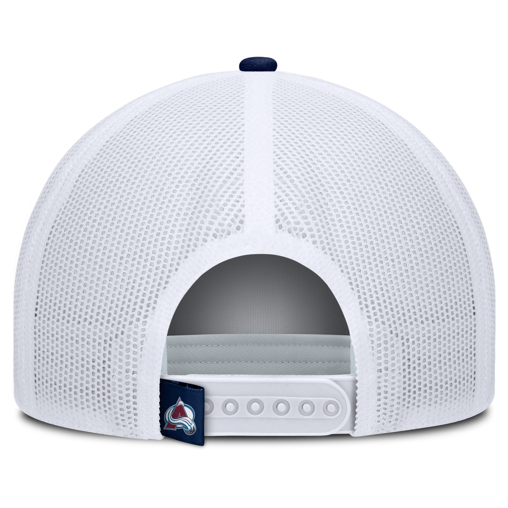 Fanatics Colorado Avalanche Course Adjustable Foam Front A-Frame Meshaback Hat