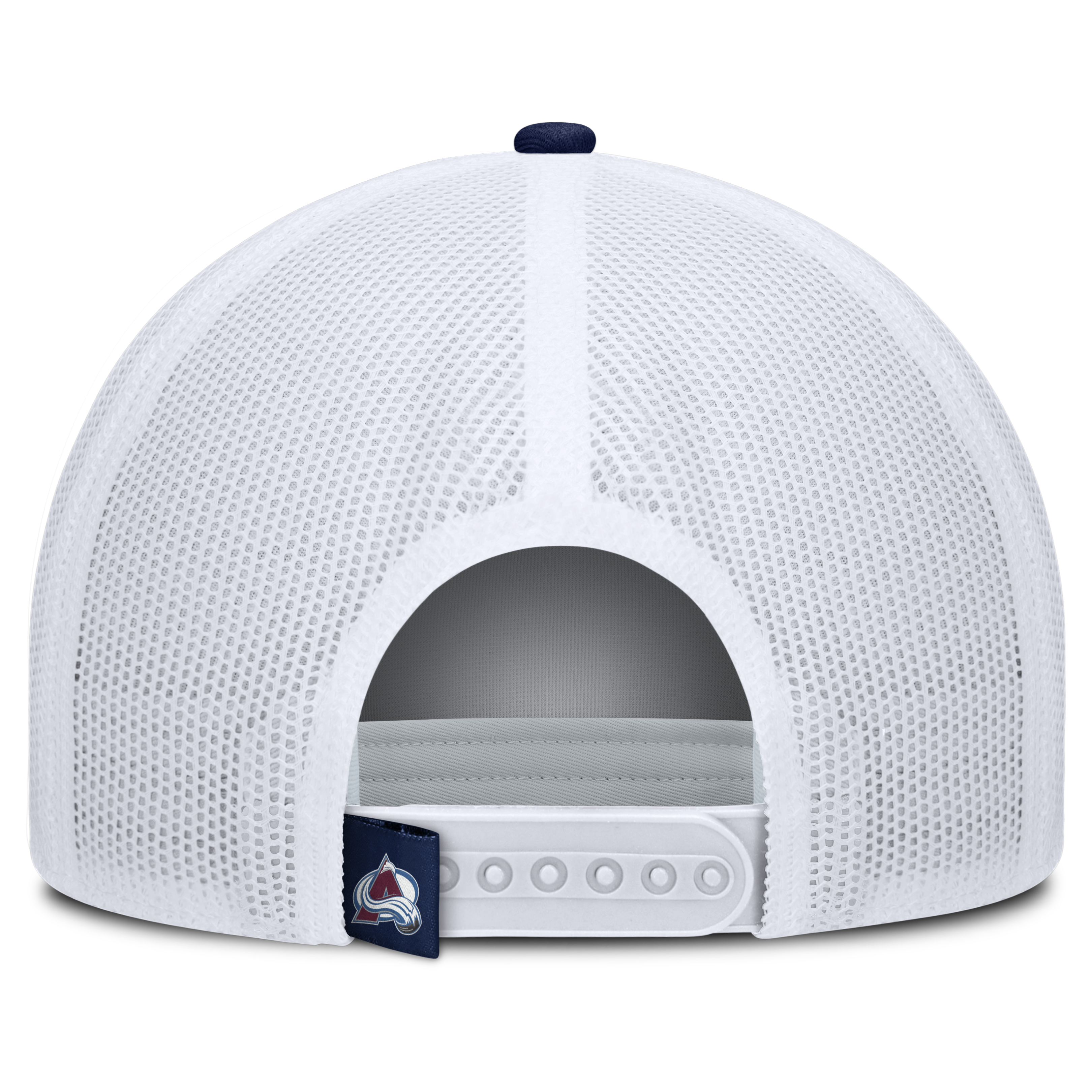 Fanatics Colorado Avalanche Course Adjustable Foam Front A-Frame Meshaback Hat