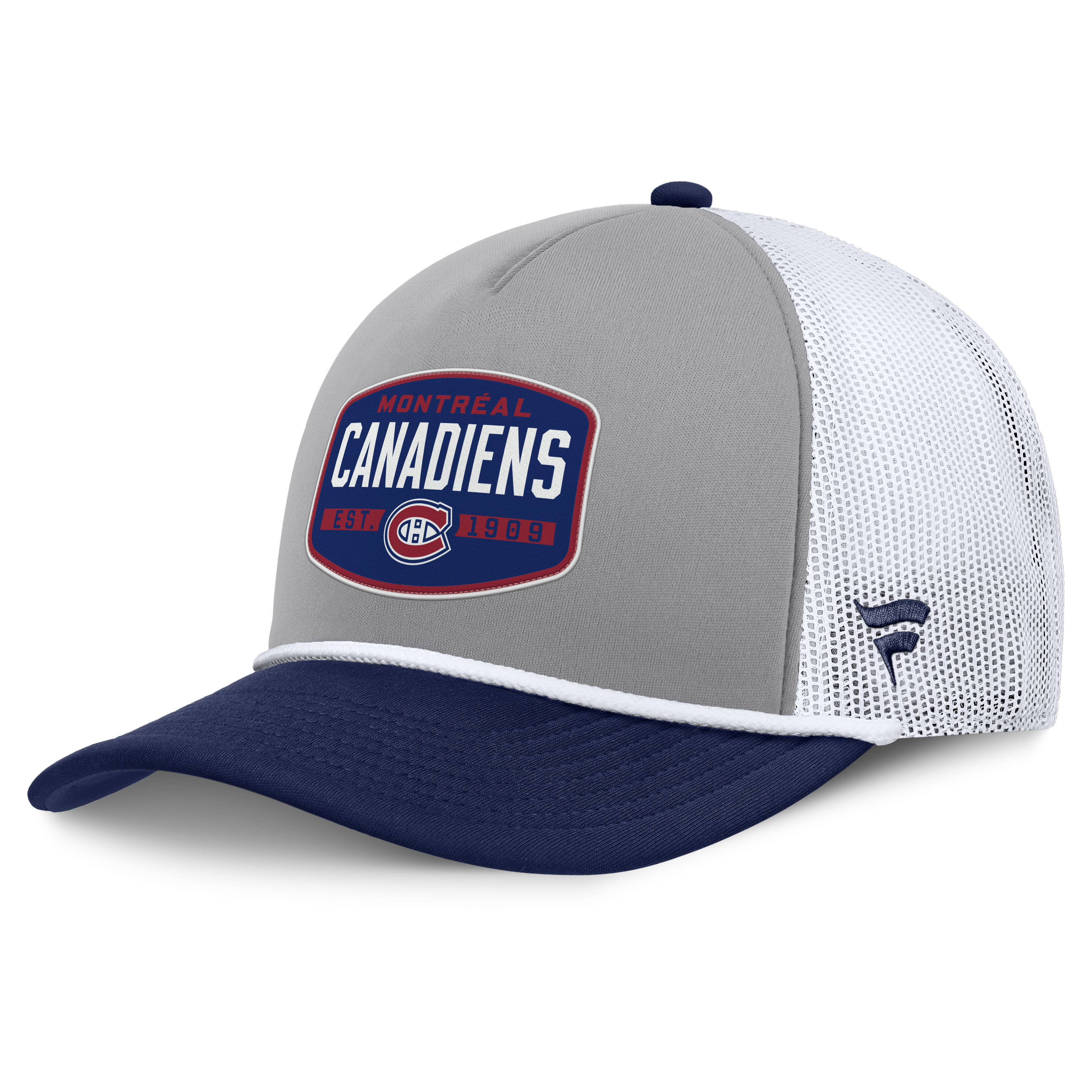 Fanatics Montreal Canadiens Course Adjustable Foam Front A-Frame Meshaback Hat