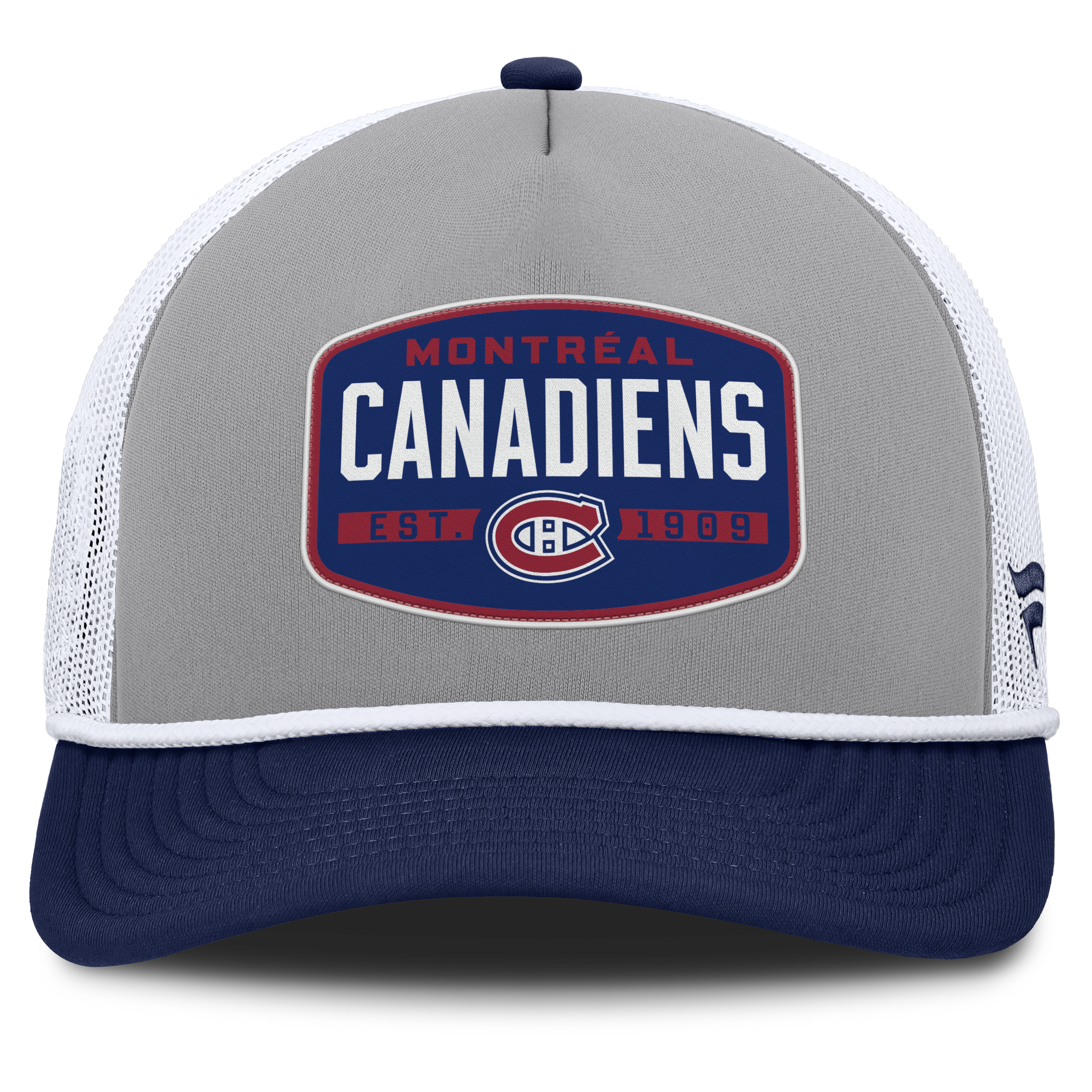 Fanatics Montreal Canadiens Course Adjustable Foam Front A-Frame Meshaback Hat