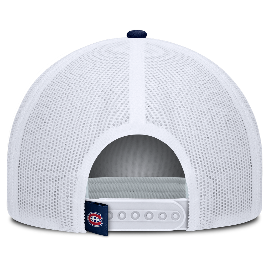 Fanatics Montreal Canadiens Course Adjustable Foam Front A-Frame Meshaback Hat