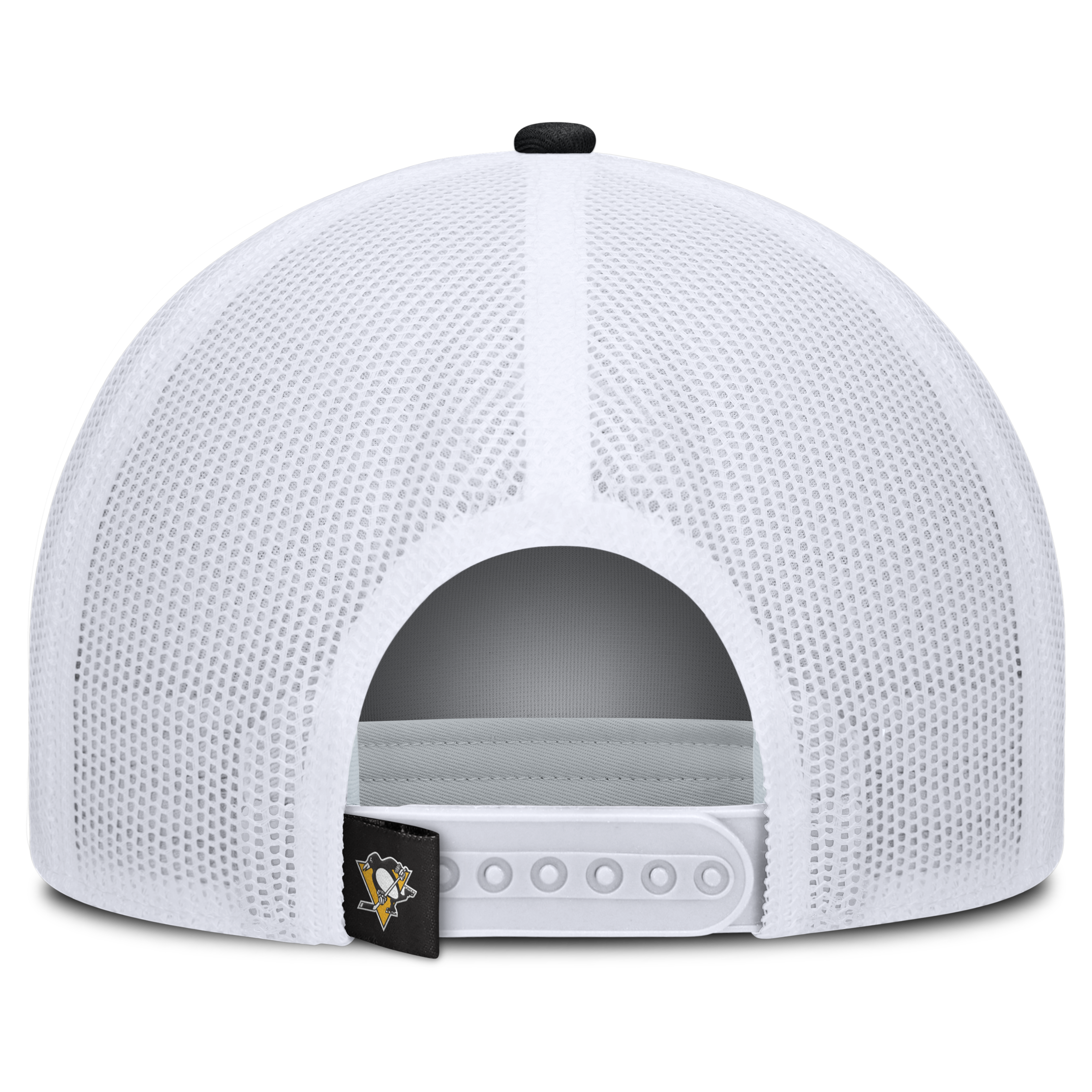 Fanatics Pittsburgh Penguins Course Adjustable Foam Front A-Frame Meshaback Hat