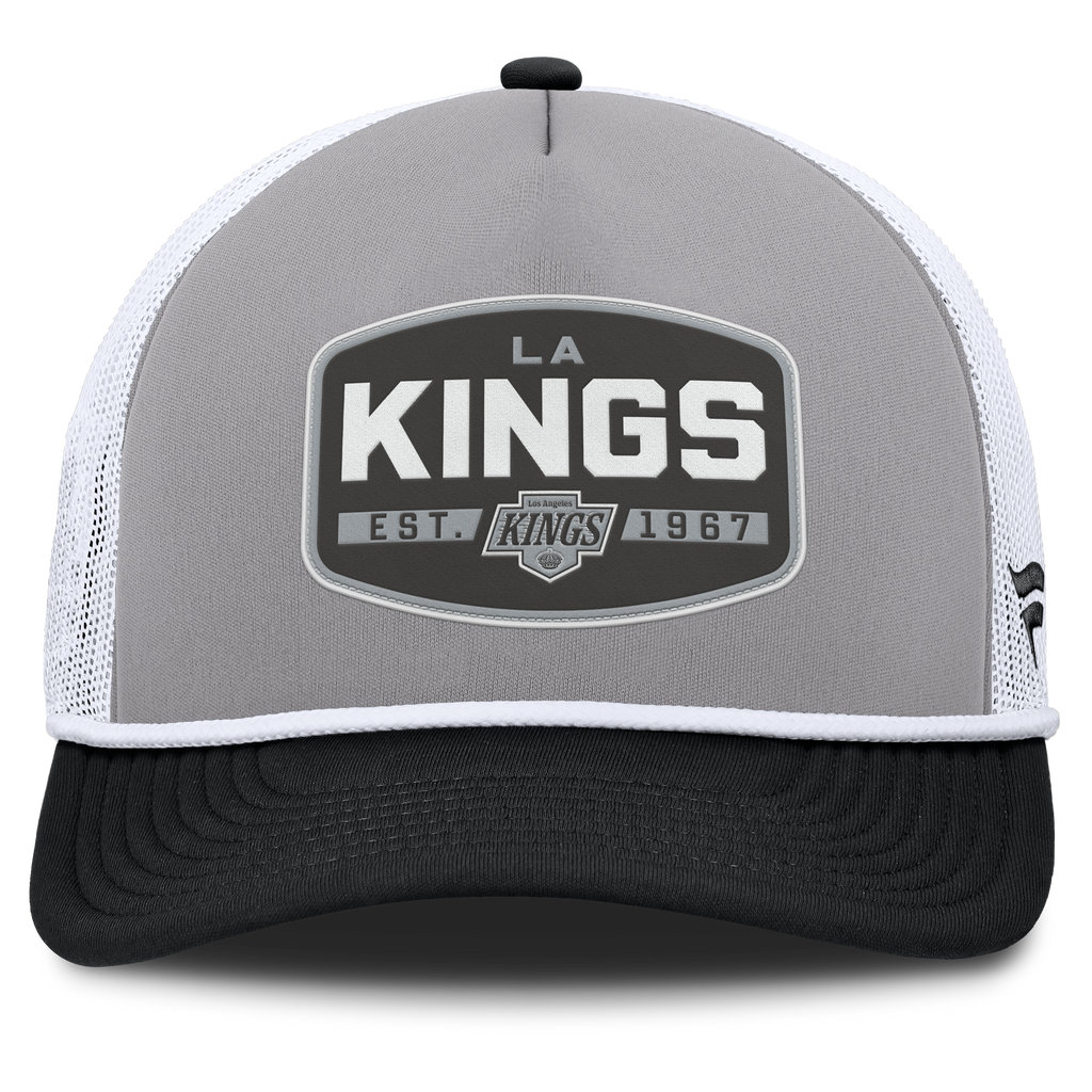 Fanatics Los Angeles Kings Course Adjustable Foam Front A-Frame Meshaback Hat