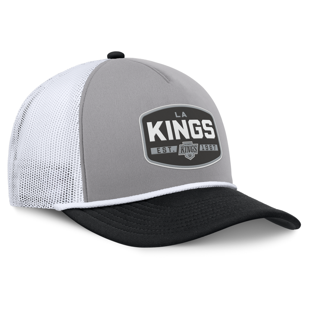 Fanatics Los Angeles Kings Course Adjustable Foam Front A-Frame Meshaback Hat