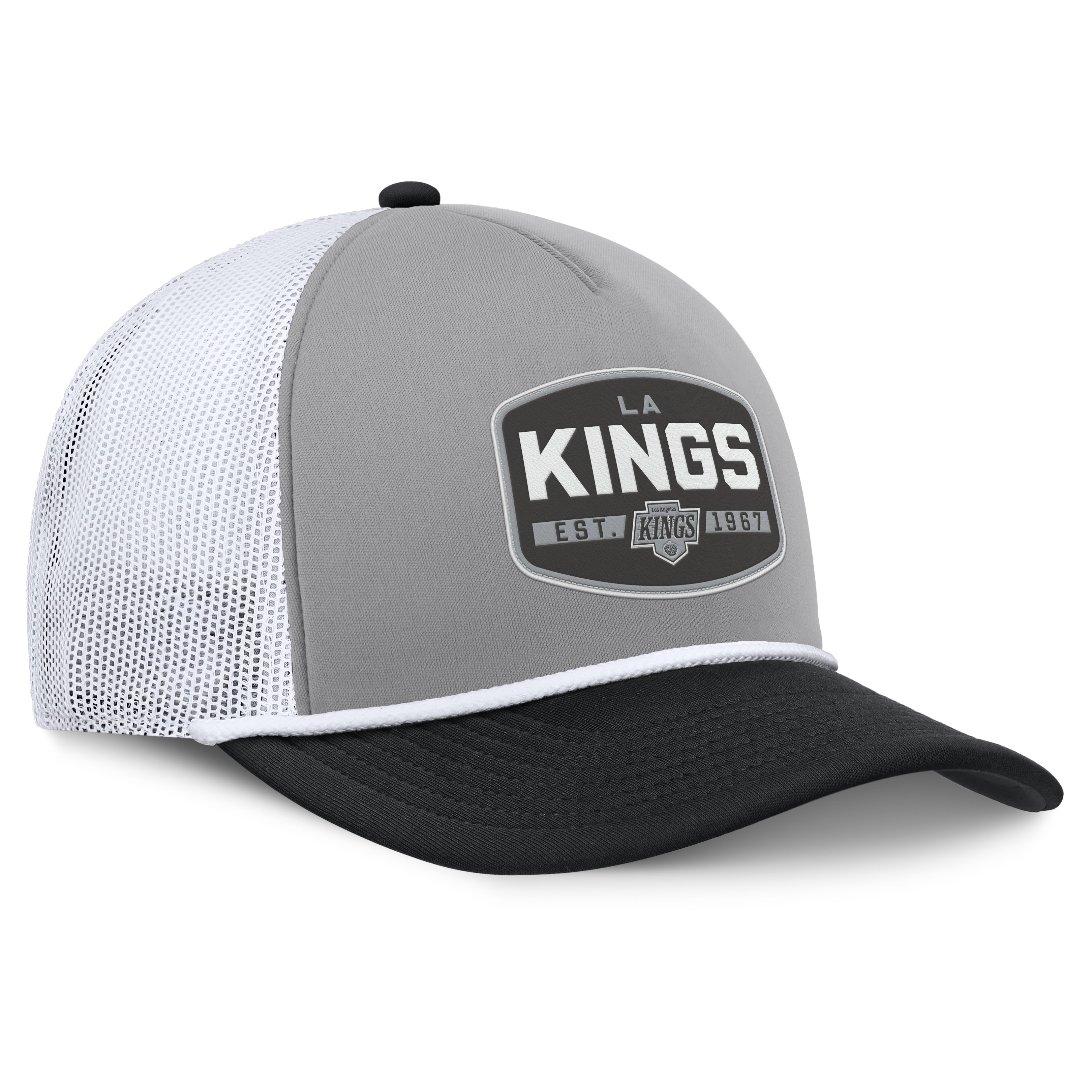 Fanatics Los Angeles Kings Course Adjustable Foam Front A-Frame Meshaback Hat