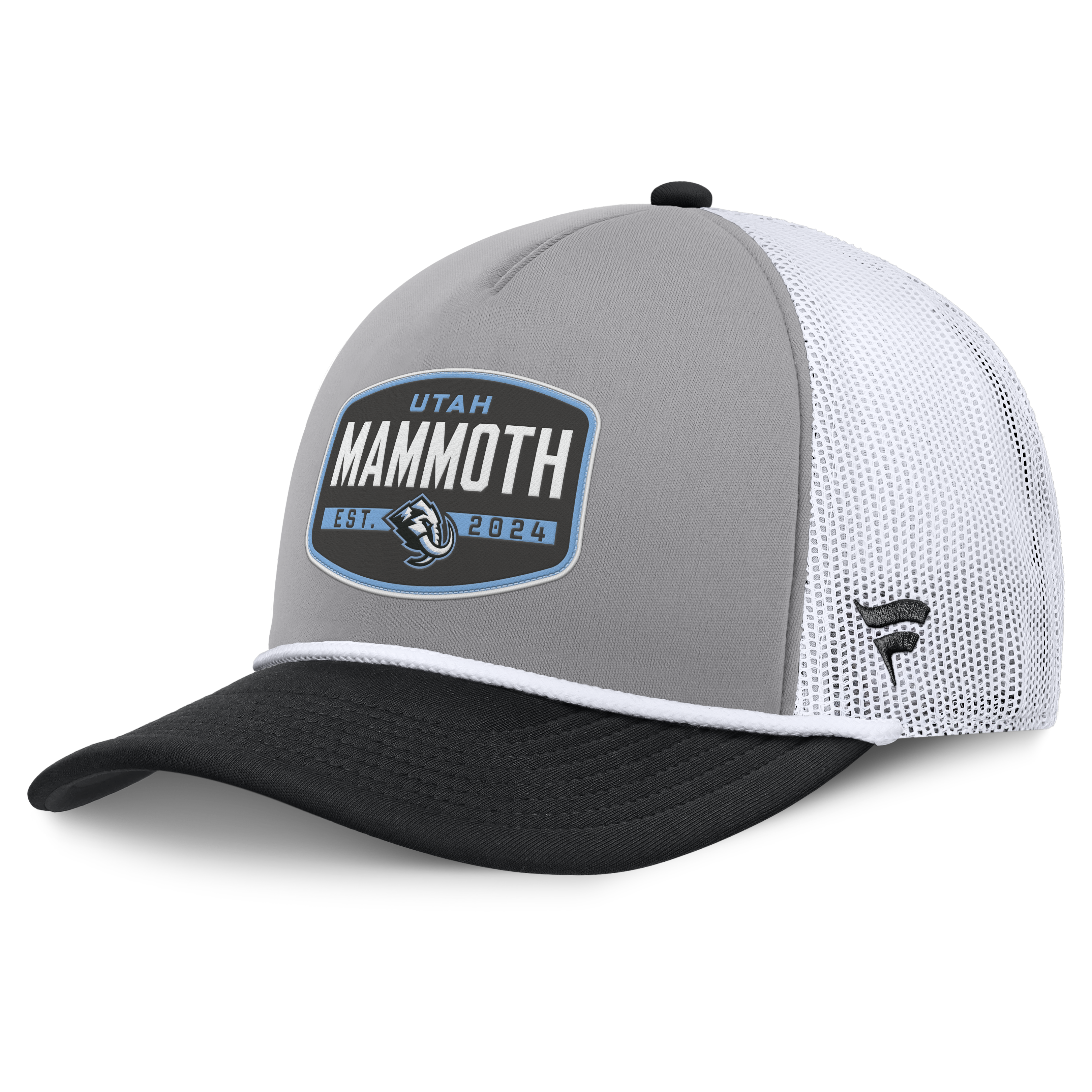 Fanatics Utah Mammoths Course Adjustable Foam Front A-Frame Meshaback Hat
