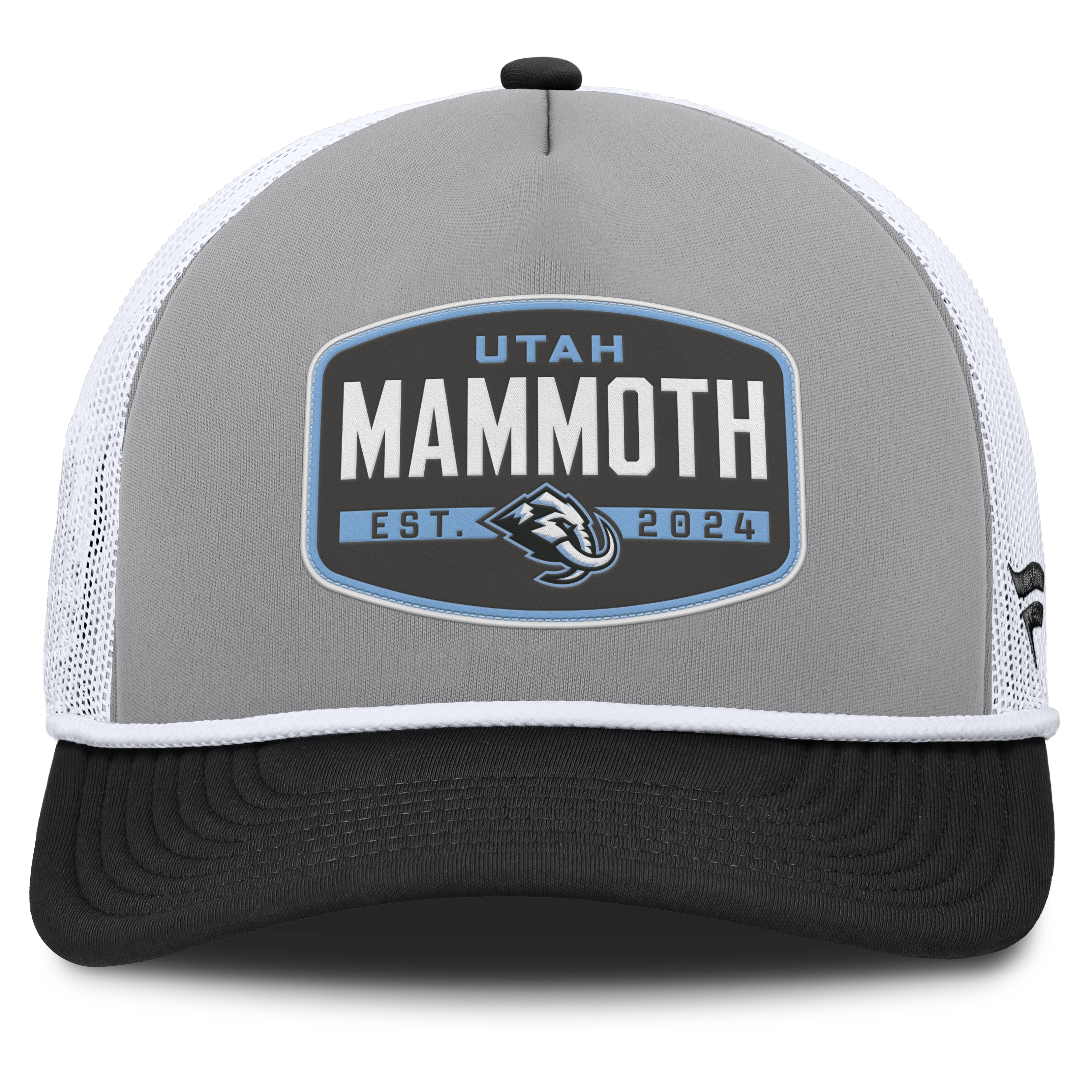 Fanatics Utah Mammoths Course Adjustable Foam Front A-Frame Meshaback Hat