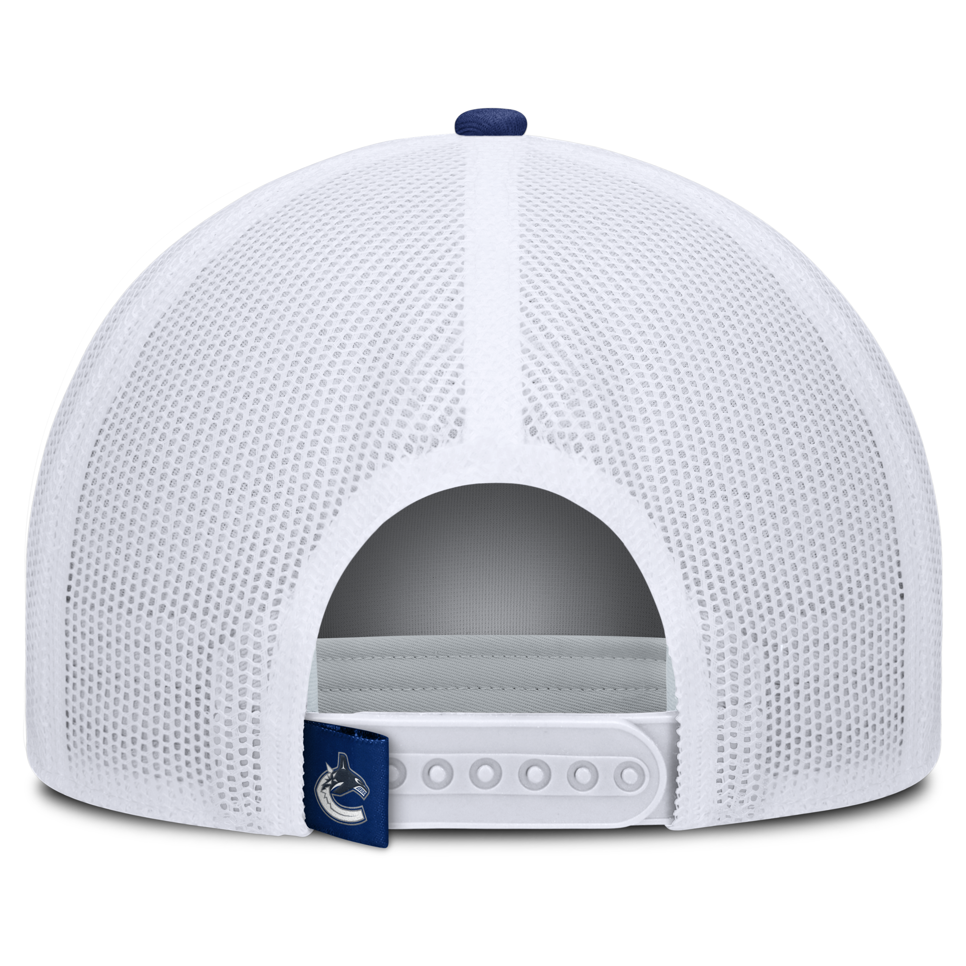 Fanatics Vancouver Canucks Course Adjustable Foam Front A-Frame Meshaback Hat