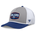 Fanatics Edmonton Oilers Course Adjustable Foam Front A-Frame Meshaback Hat