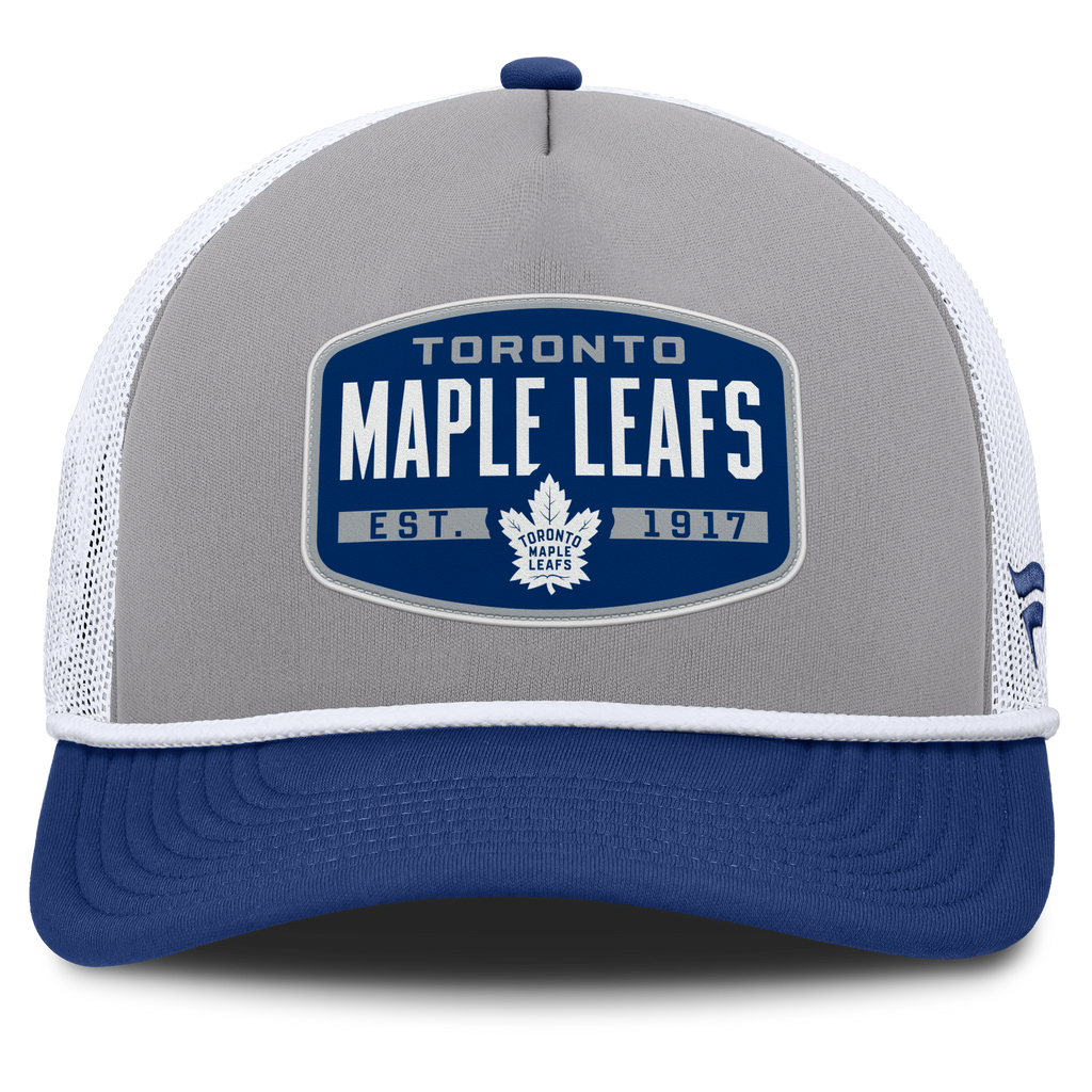 Fanatics Toronto Maple Leafs Course Adjustable Foam Front A-Frame Meshaback Hat