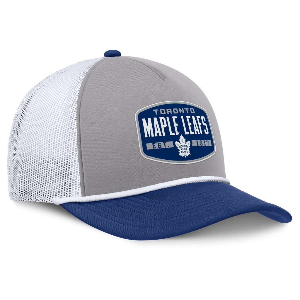 Fanatics Toronto Maple Leafs Course Adjustable Foam Front A-Frame Meshaback Hat