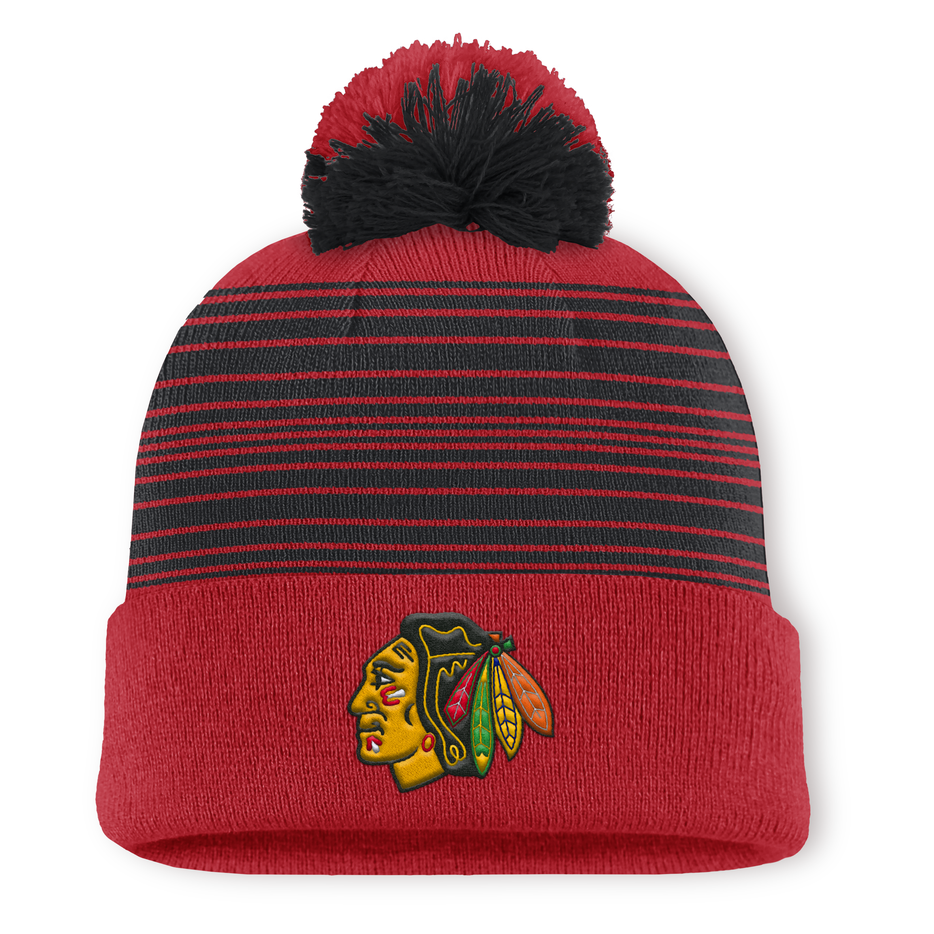 Fanatics Chicago Blackhawks Spirit Cuffed Beanie