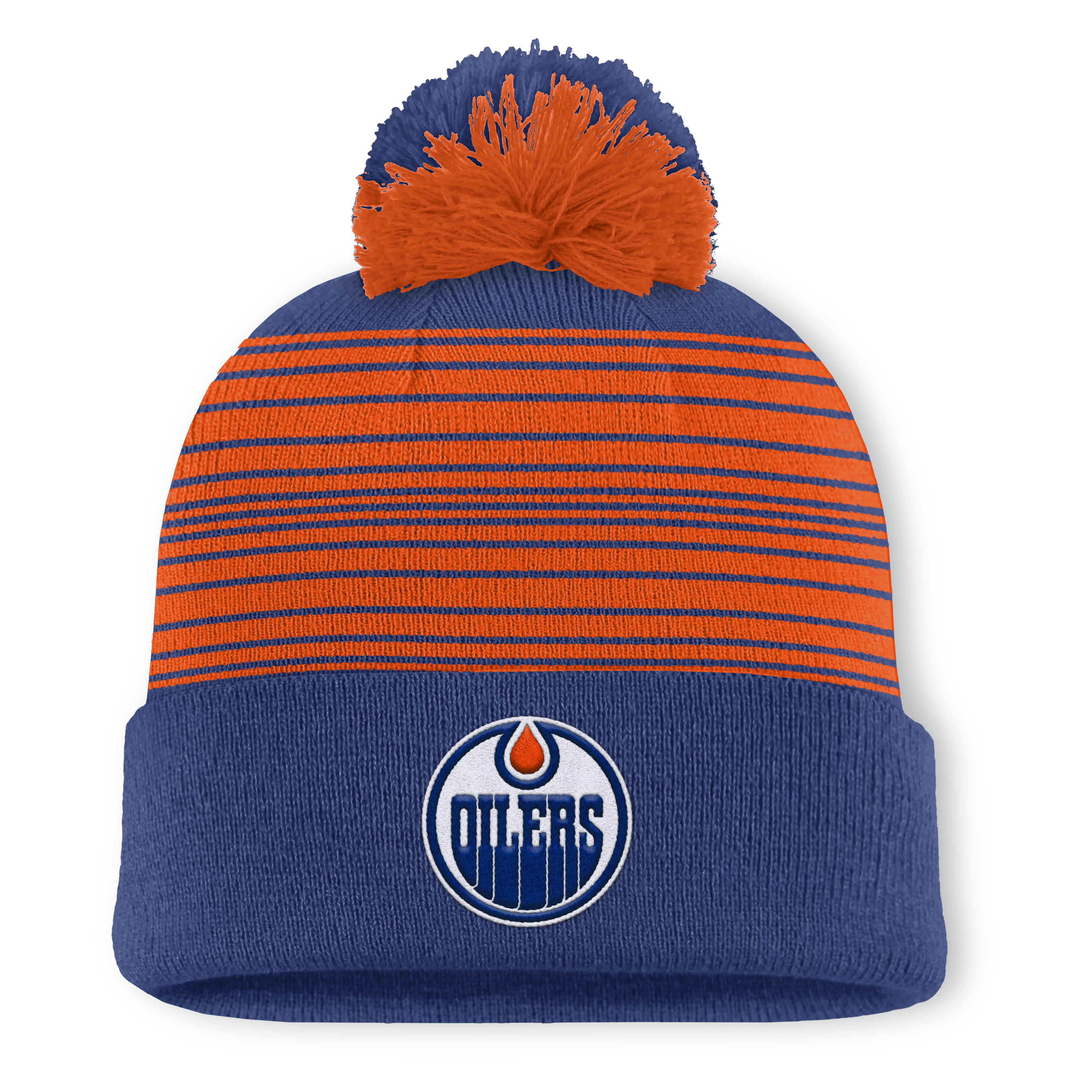 Fanatics Edmonton Oilers Spirit Cuffed Beanie