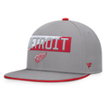 Fanatics Detroit Red Wings Fundamentals Duo Split Logo Snapback Hat