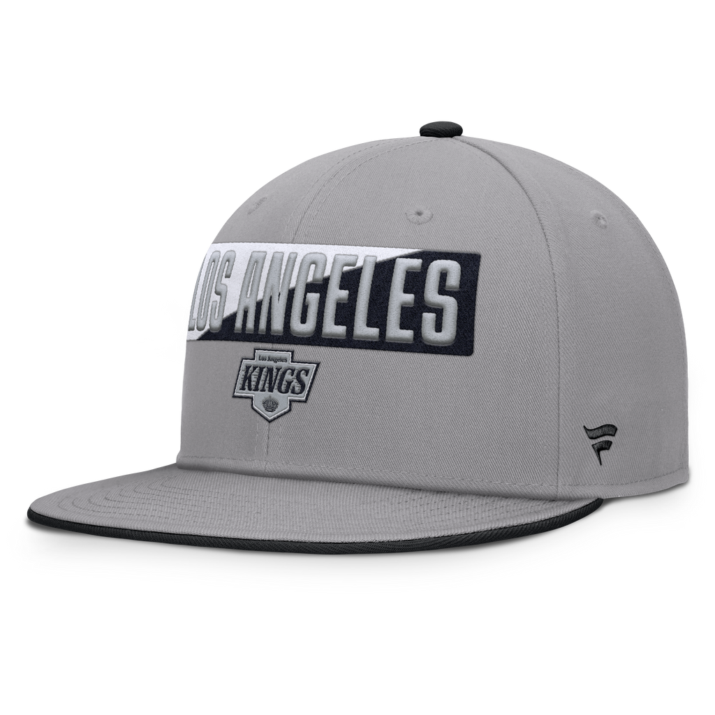 Fanatics Los Angeles Kings Fundamentals Duo Split Logo Snapback Hat