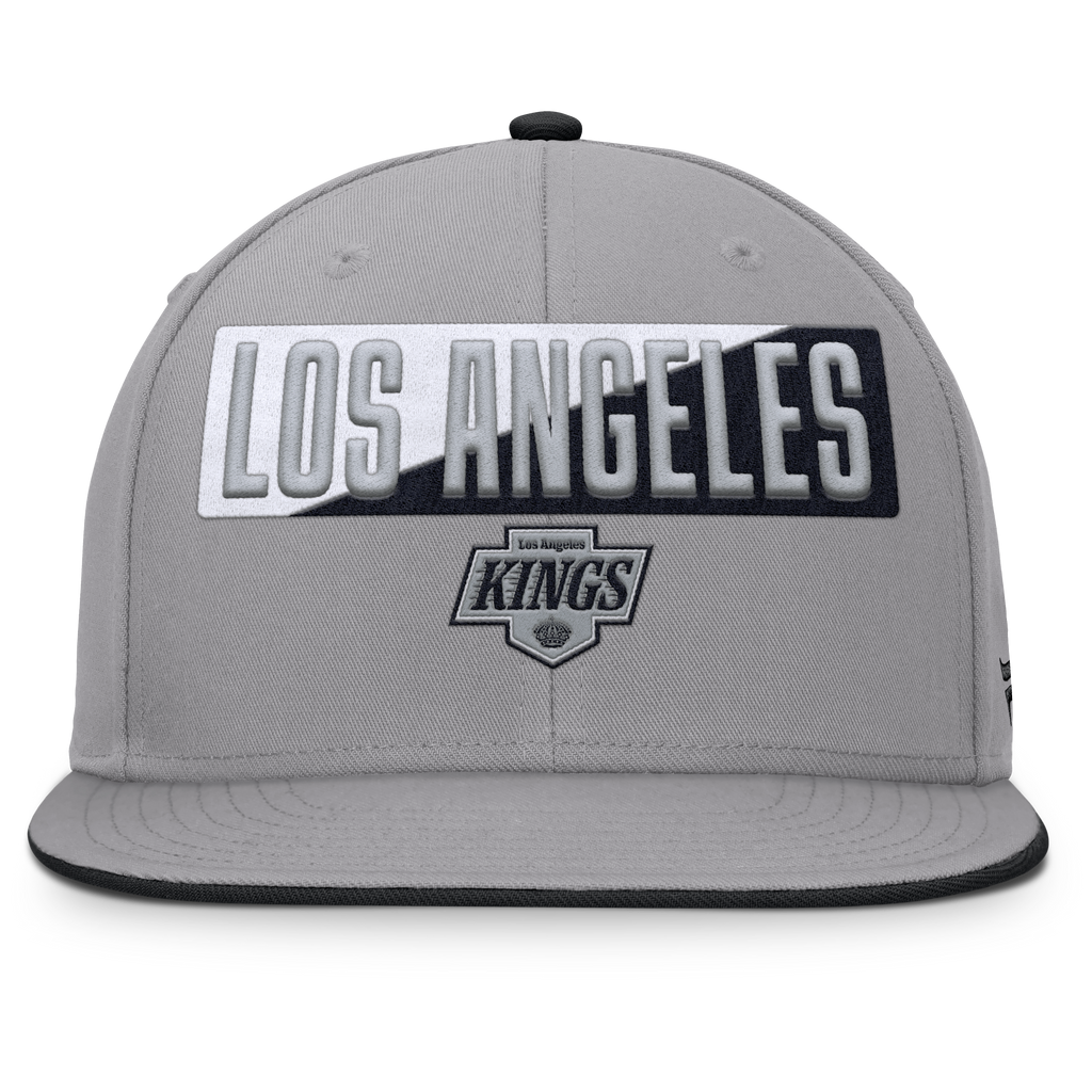 Fanatics Los Angeles Kings Fundamentals Duo Split Logo Snapback Hat