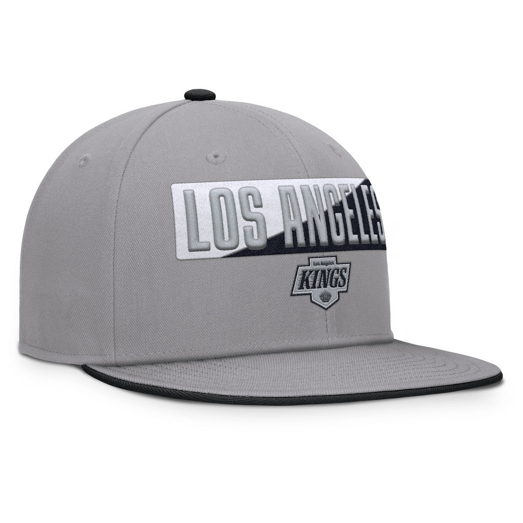 Fanatics Los Angeles Kings Fundamentals Duo Split Logo Snapback Hat