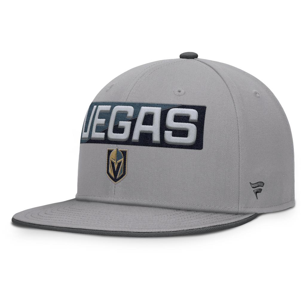 Fanatics Vegas Golden Knights Fundamentals Duo Split Logo Snapback Hat