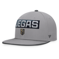 Fanatics Vegas Golden Knights Fundamentals Duo Split Logo Snapback Hat