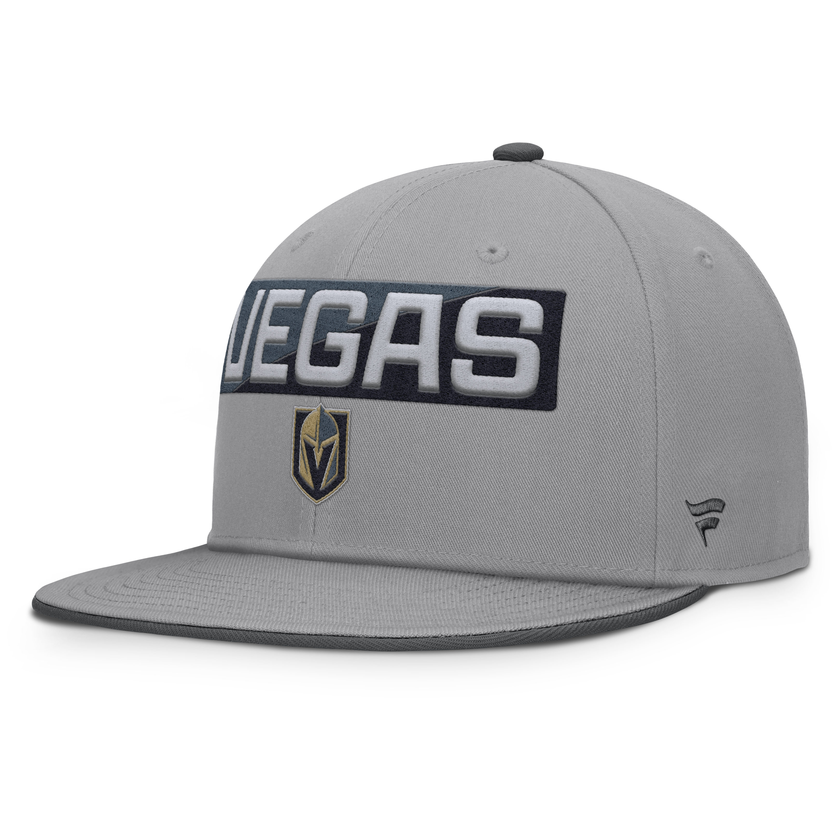 Fanatics Vegas Golden Knights Fundamentals Duo Split Logo Snapback Hat