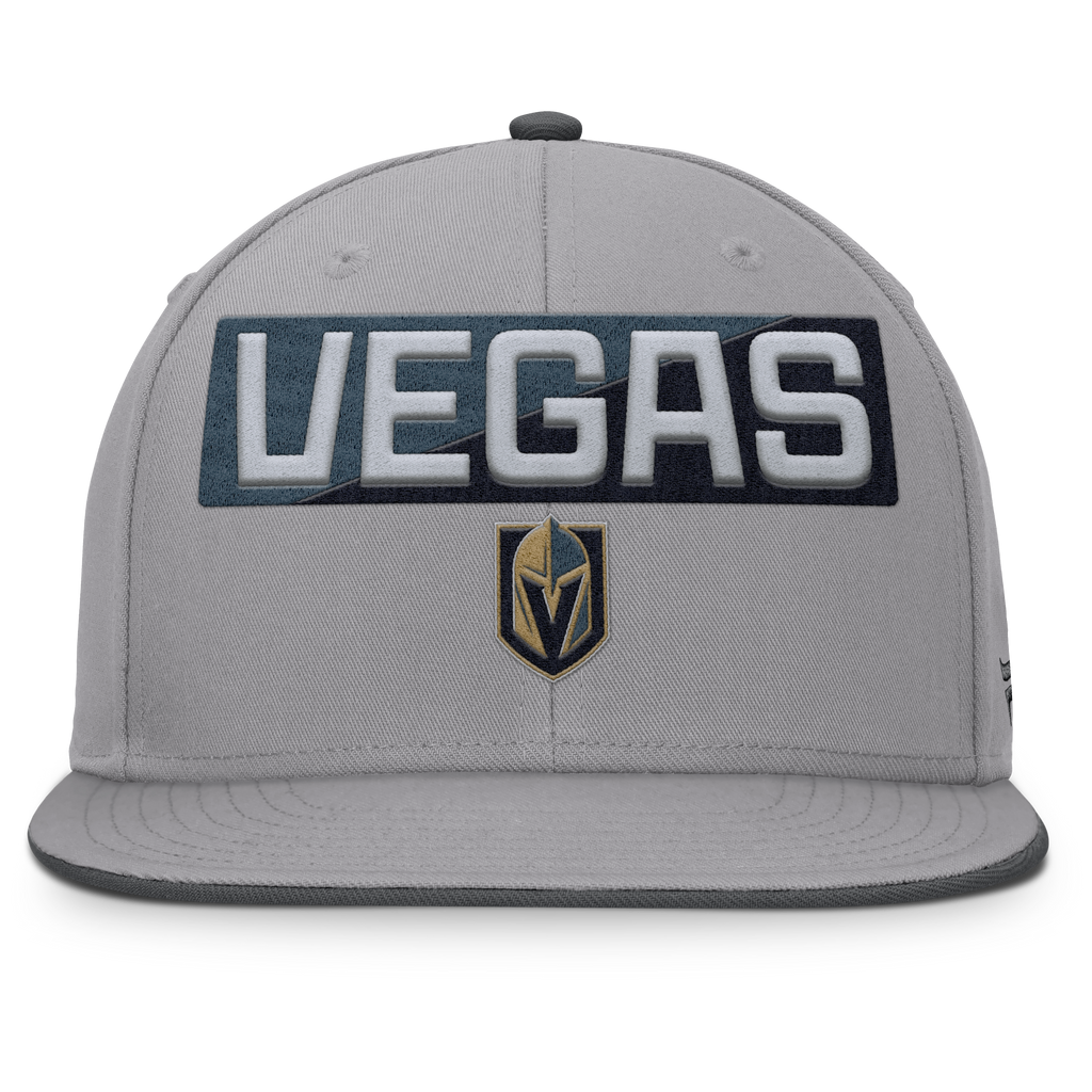 Fanatics Vegas Golden Knights Fundamentals Duo Split Logo Snapback Hat