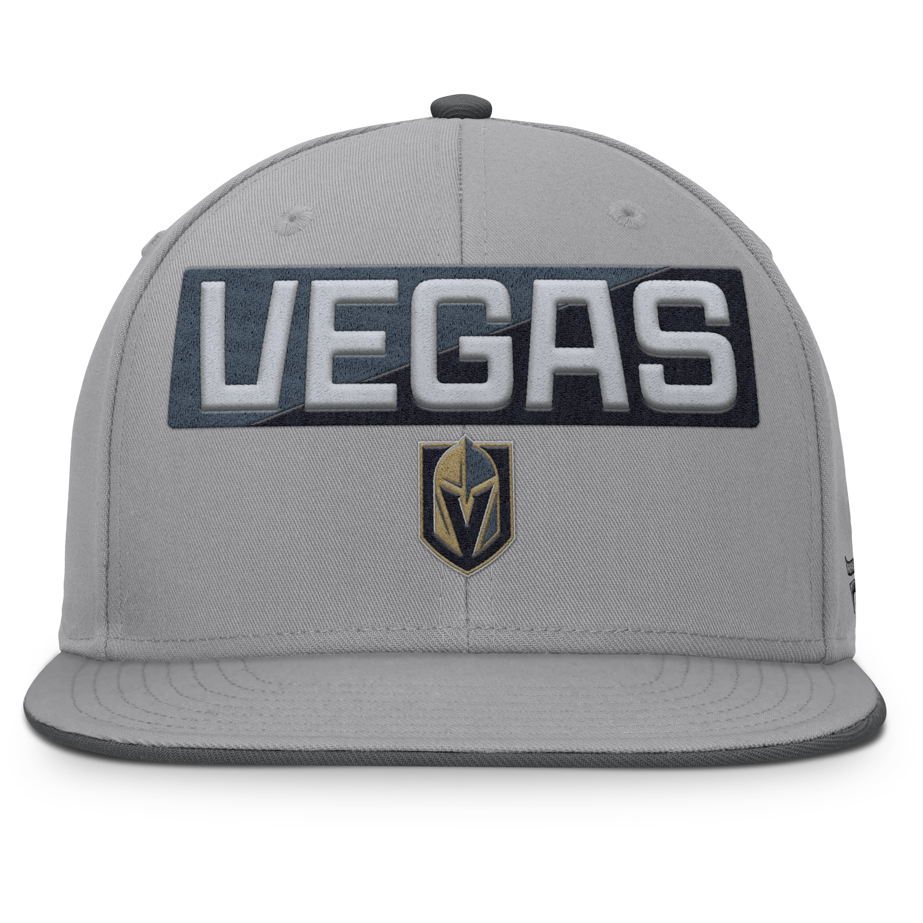 Fanatics Vegas Golden Knights Fundamentals Duo Split Logo Snapback Hat