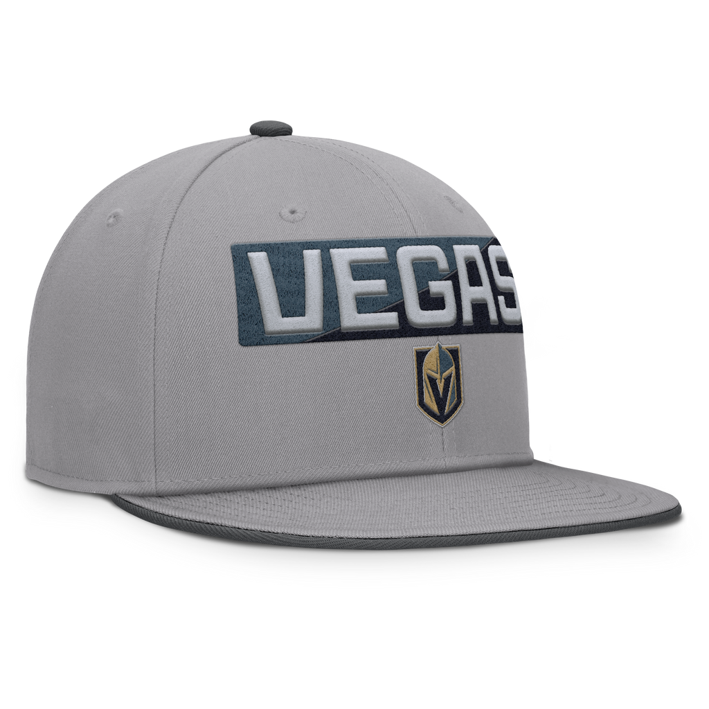 Fanatics Vegas Golden Knights Fundamentals Duo Split Logo Snapback Hat