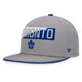 Fanatics Toronto Maple Leafs Fundamentals Duo Split Logo Snapback Hat