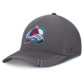 Fanatics Colorado Avalanche Clincher Team Stripes Flex Hat