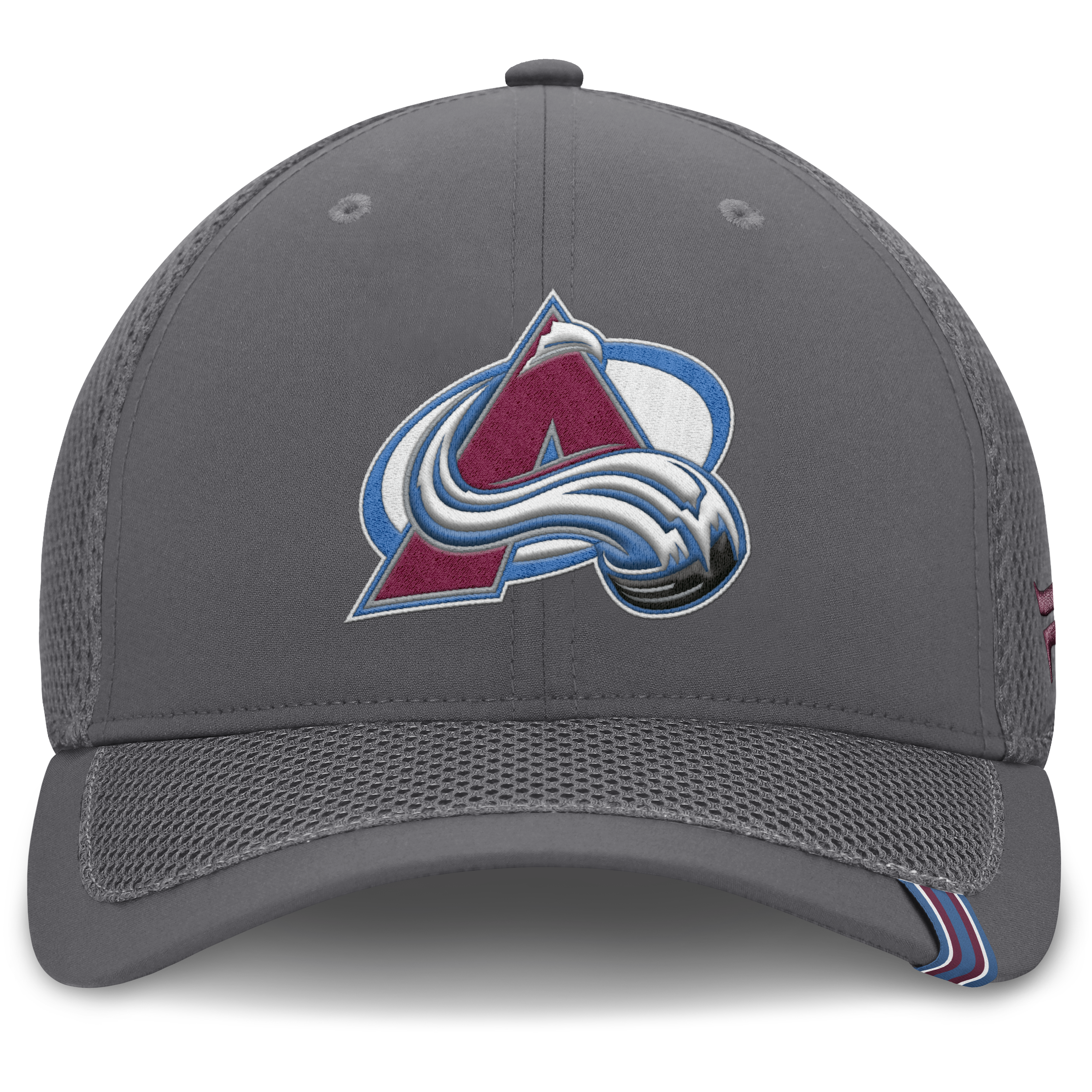 Fanatics Colorado Avalanche Clincher Team Stripes Flex Hat