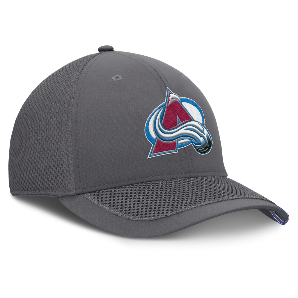 Fanatics Colorado Avalanche Clincher Team Stripes Flex Hat