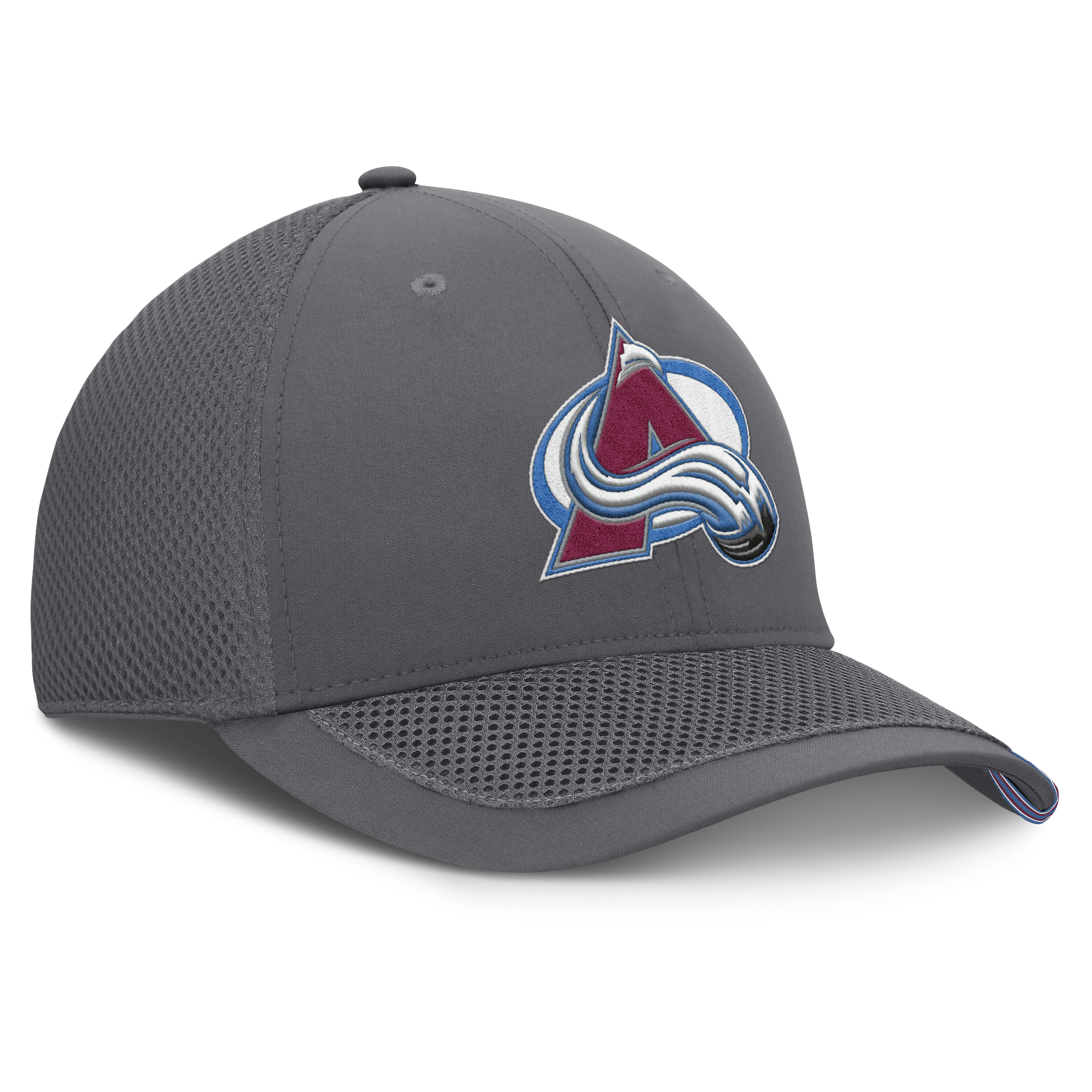 Fanatics Colorado Avalanche Clincher Team Stripes Flex Hat