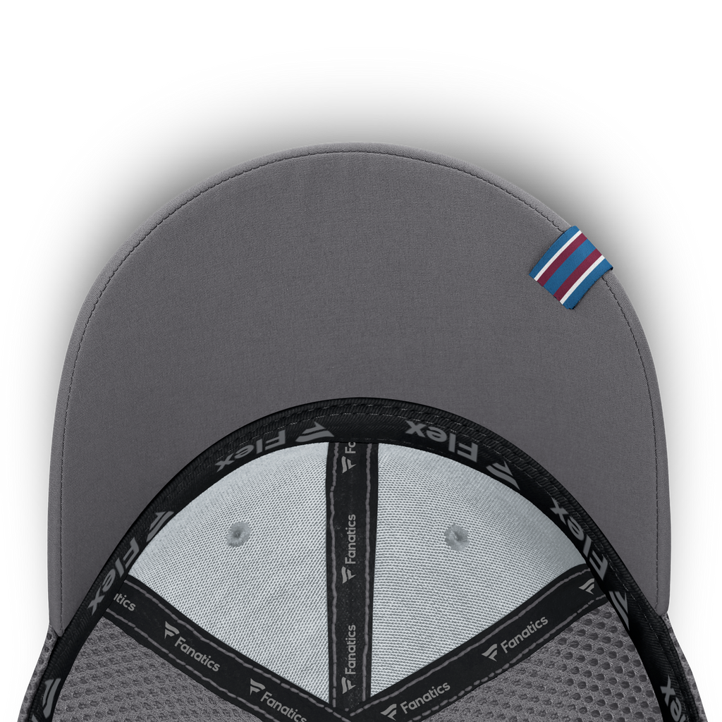 Fanatics Colorado Avalanche Clincher Team Stripes Flex Hat