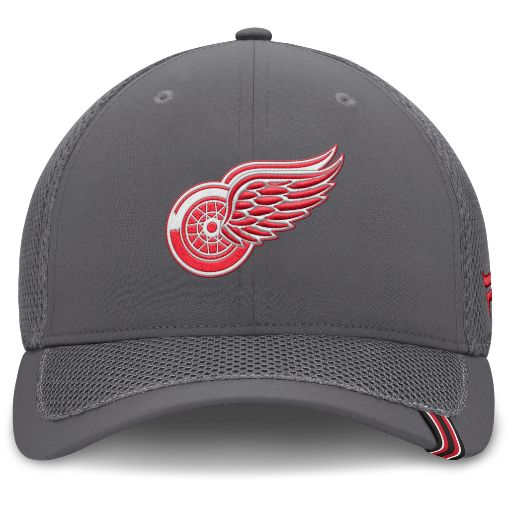 Fanatics Detroit Red Wings Clincher Team Stripes Flex Hat