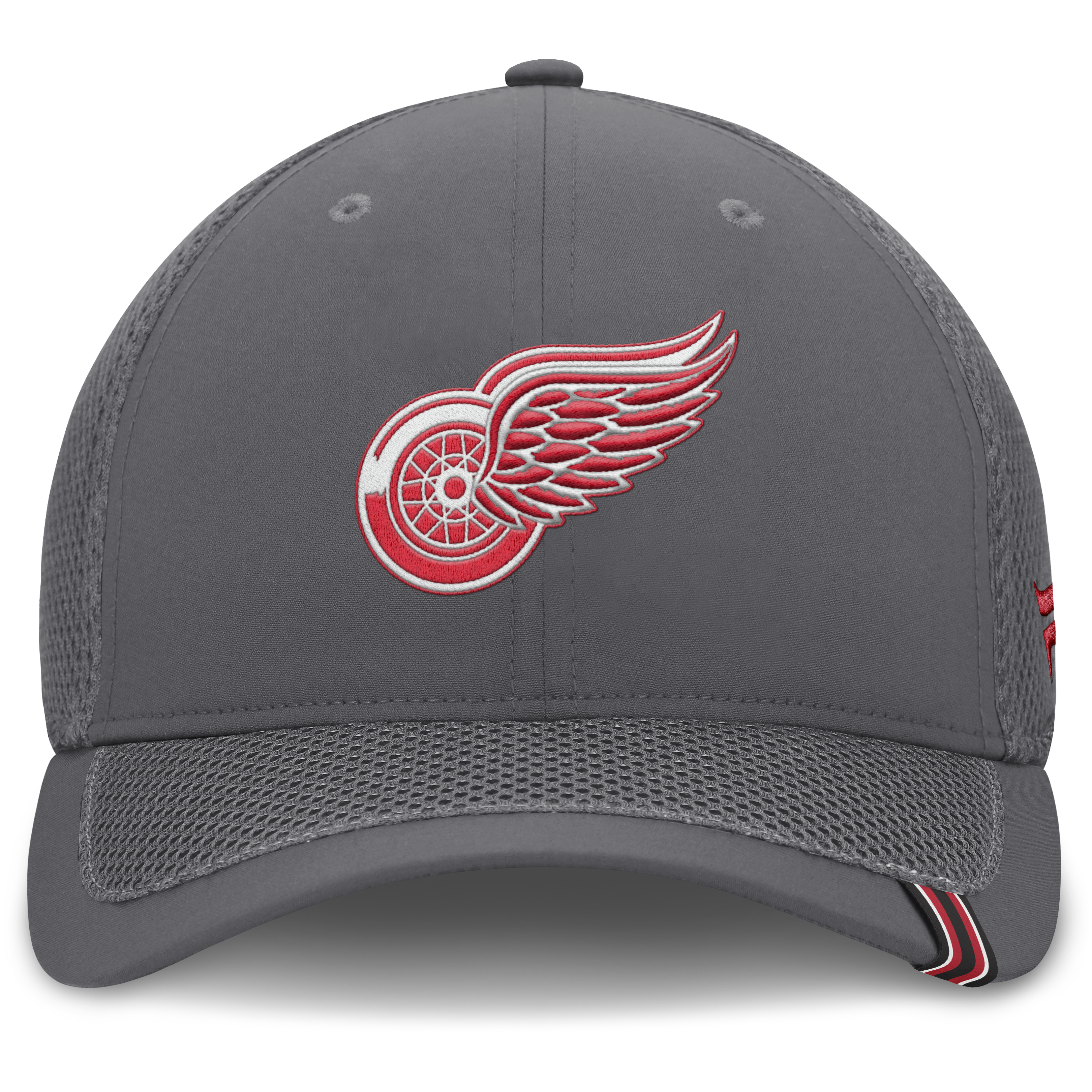 Fanatics Detroit Red Wings Clincher Team Stripes Flex Hat