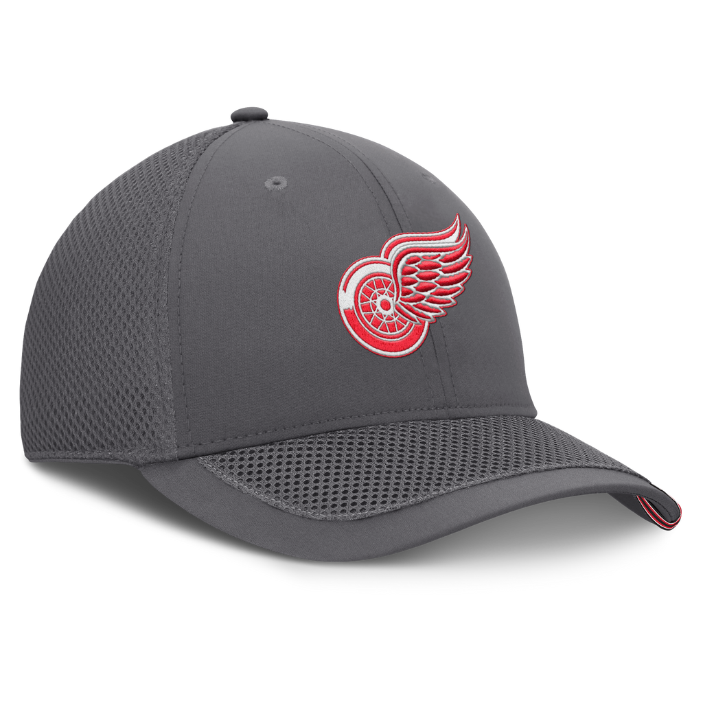 Fanatics Detroit Red Wings Clincher Team Stripes Flex Hat