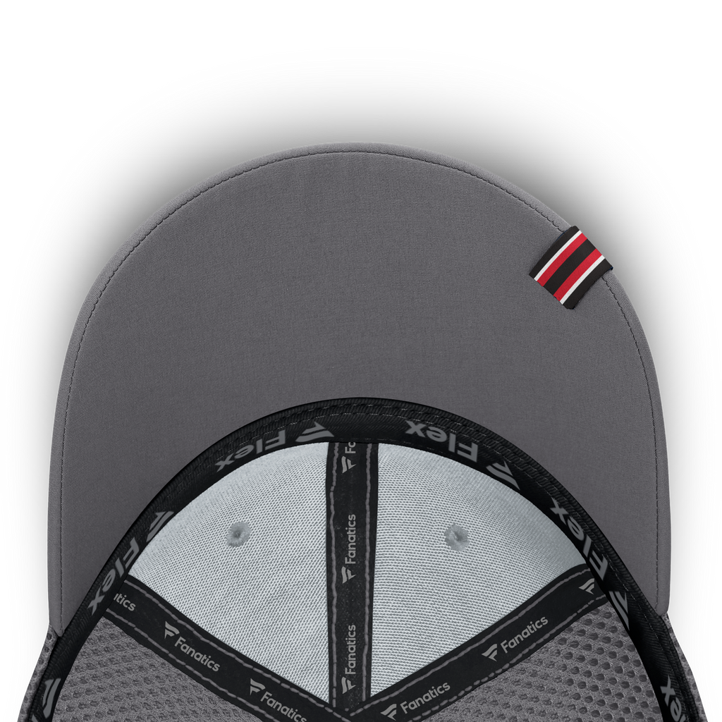 Fanatics Detroit Red Wings Clincher Team Stripes Flex Hat