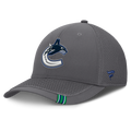 Fanatics Vancouver Canucks Clincher Team Stripes Flex Hat