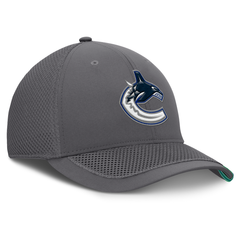 Fanatics Vancouver Canucks Clincher Team Stripes Flex Hat
