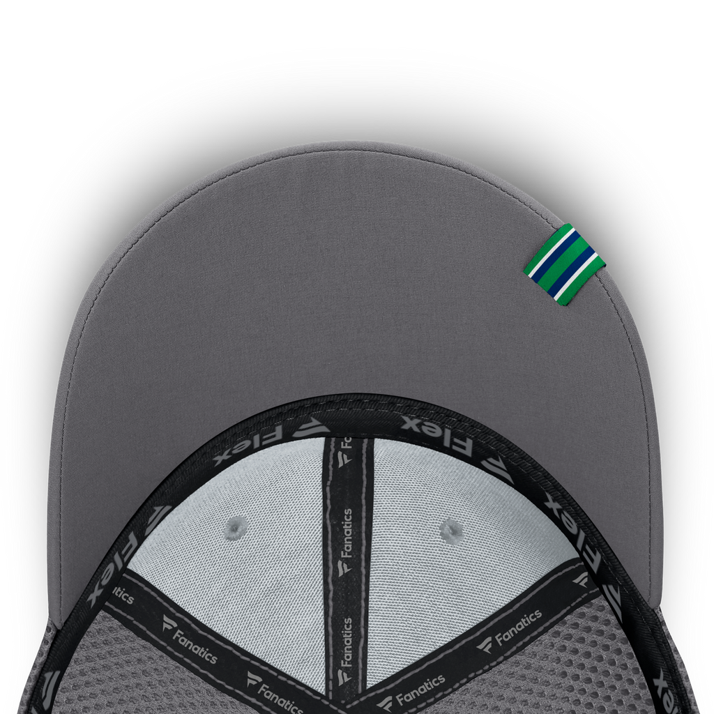 Fanatics Vancouver Canucks Clincher Team Stripes Flex Hat
