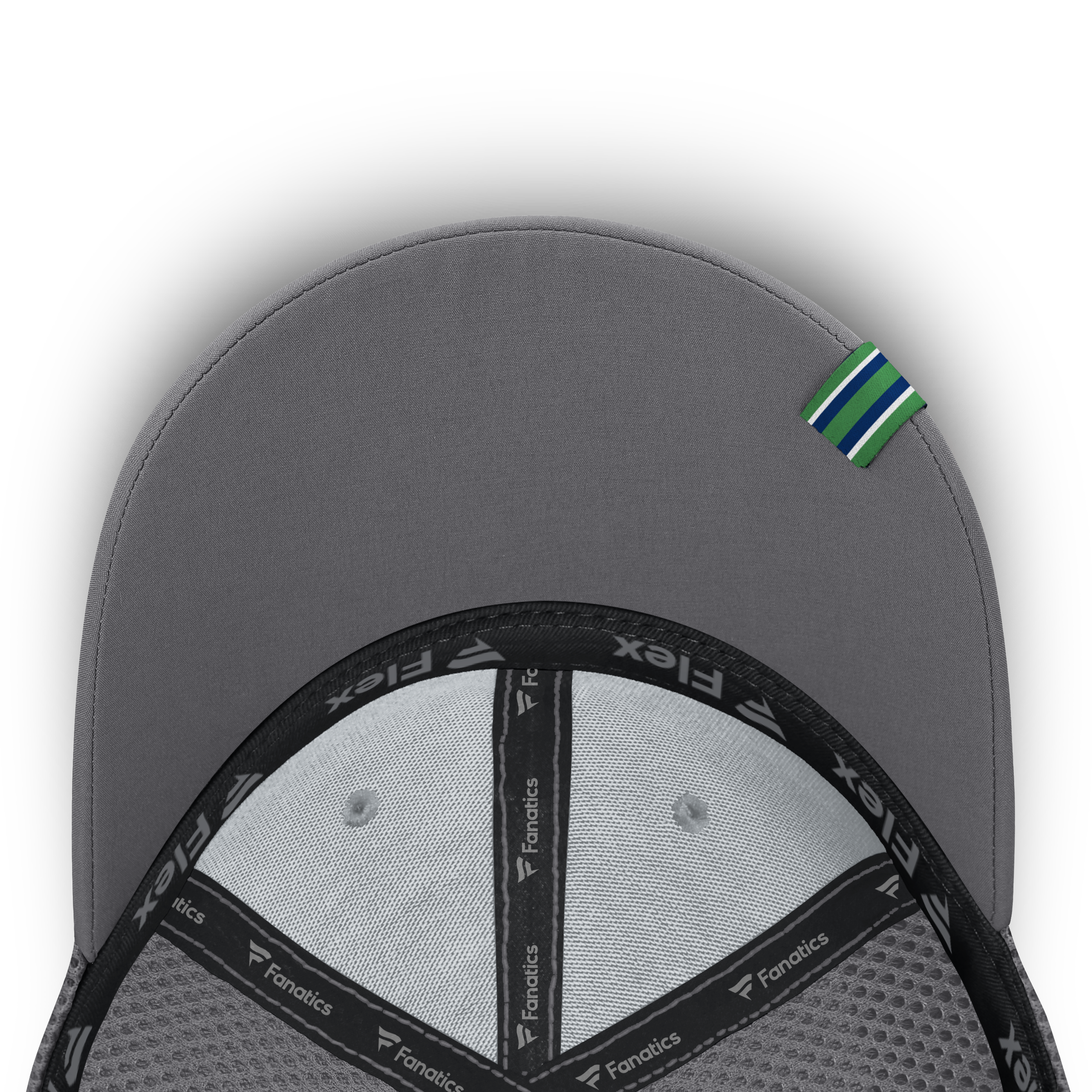 Fanatics Vancouver Canucks Clincher Team Stripes Flex Hat