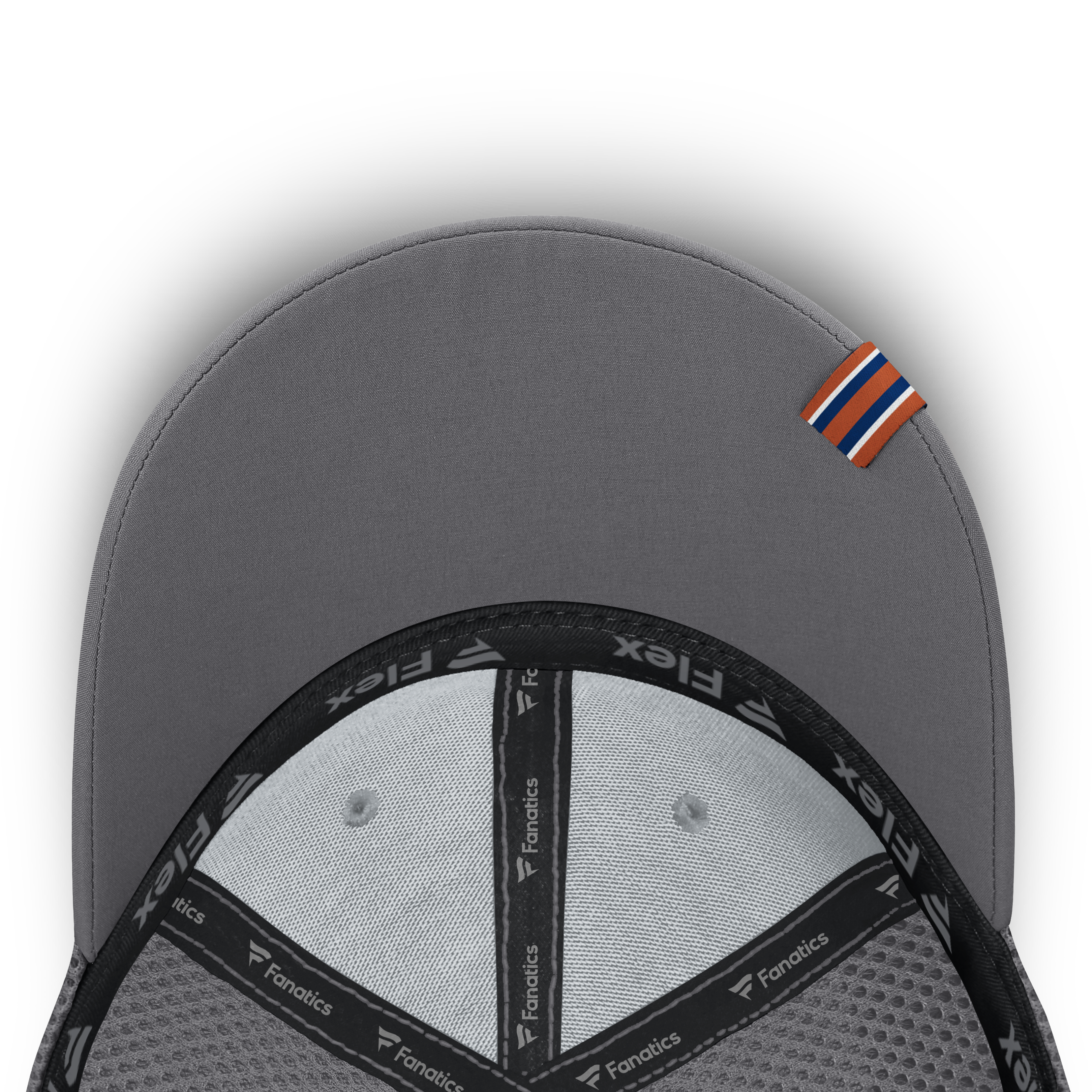 Fanatics Edmonton Oilers Clincher Team Stripes Flex Hat