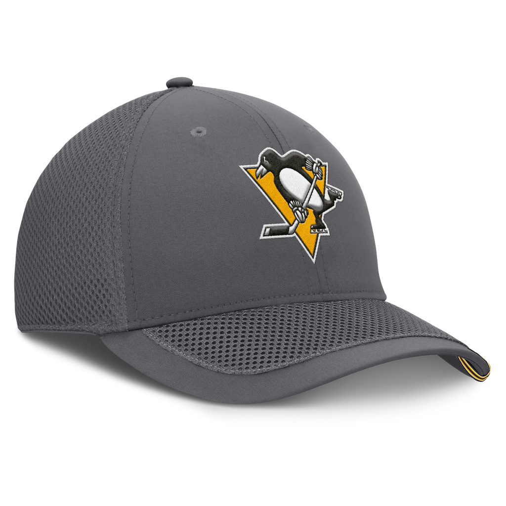 Fanatics Pittsburgh Penguins Clincher Team Stripes Flex Hat